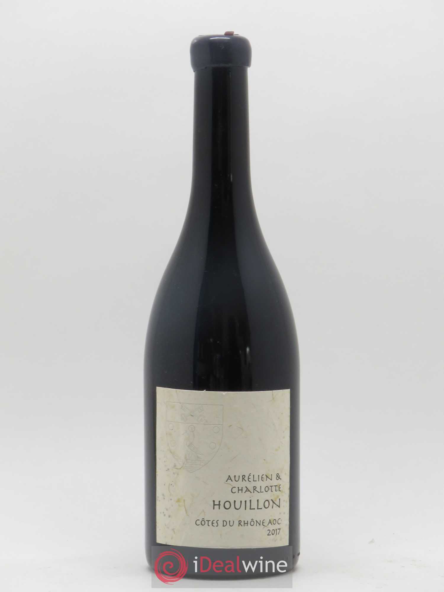 Côtes-du-Rhône Tonneaux Aurélien et Charlotte Houillon 2017 - Lot de 1 bouteille - 0