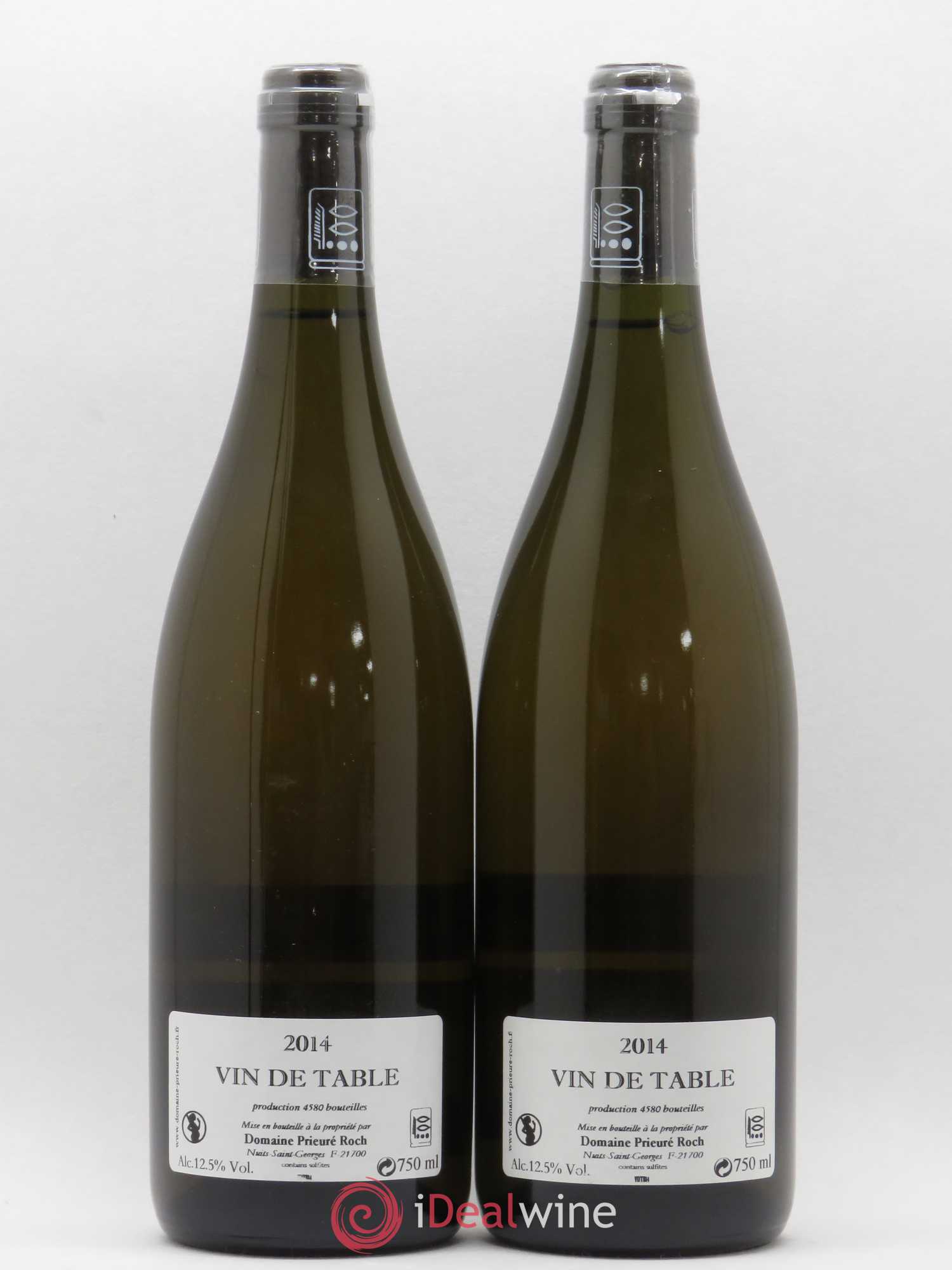 Vin de Table Le Cloud Prieuré Roch (sans prix de réserve) 2014 - Posten von 2 Flaschen - 1