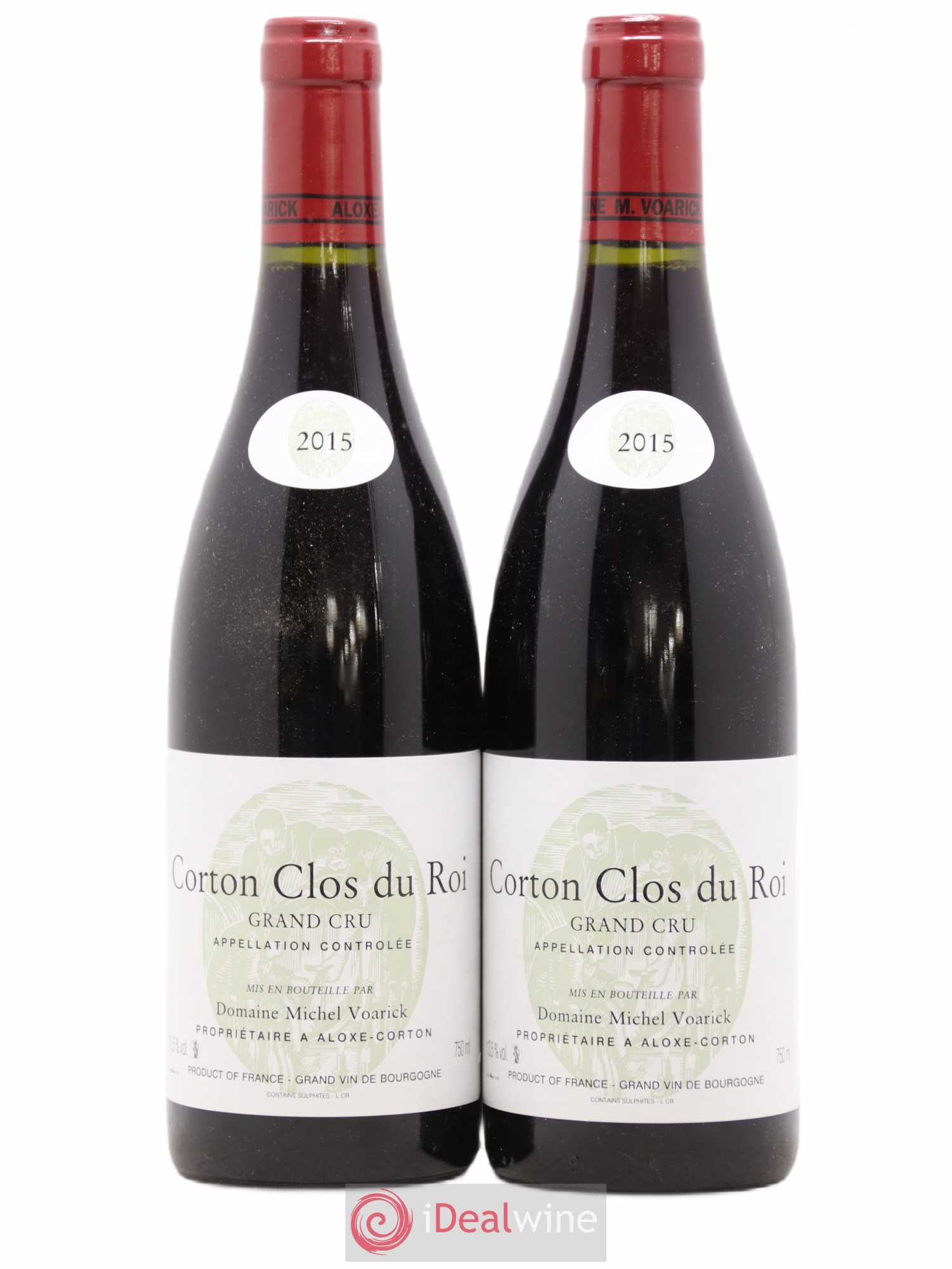 Corton Grand Cru Clos du Roi Domaine Voarick 2015 - Posten von 2 Flaschen - 0