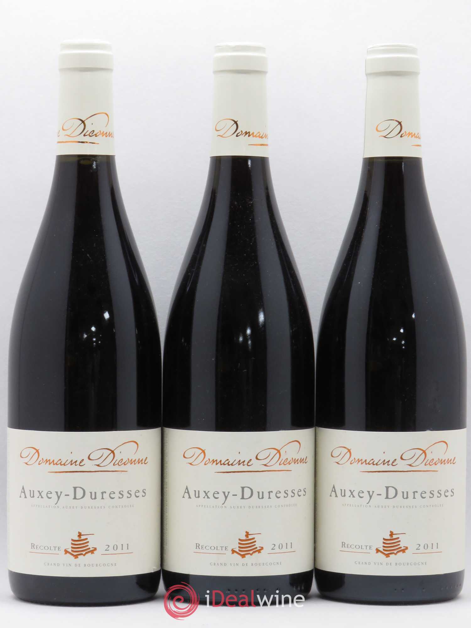 Auxey-Duresses Diconne 2011 - Lot de 3 bouteilles - 0