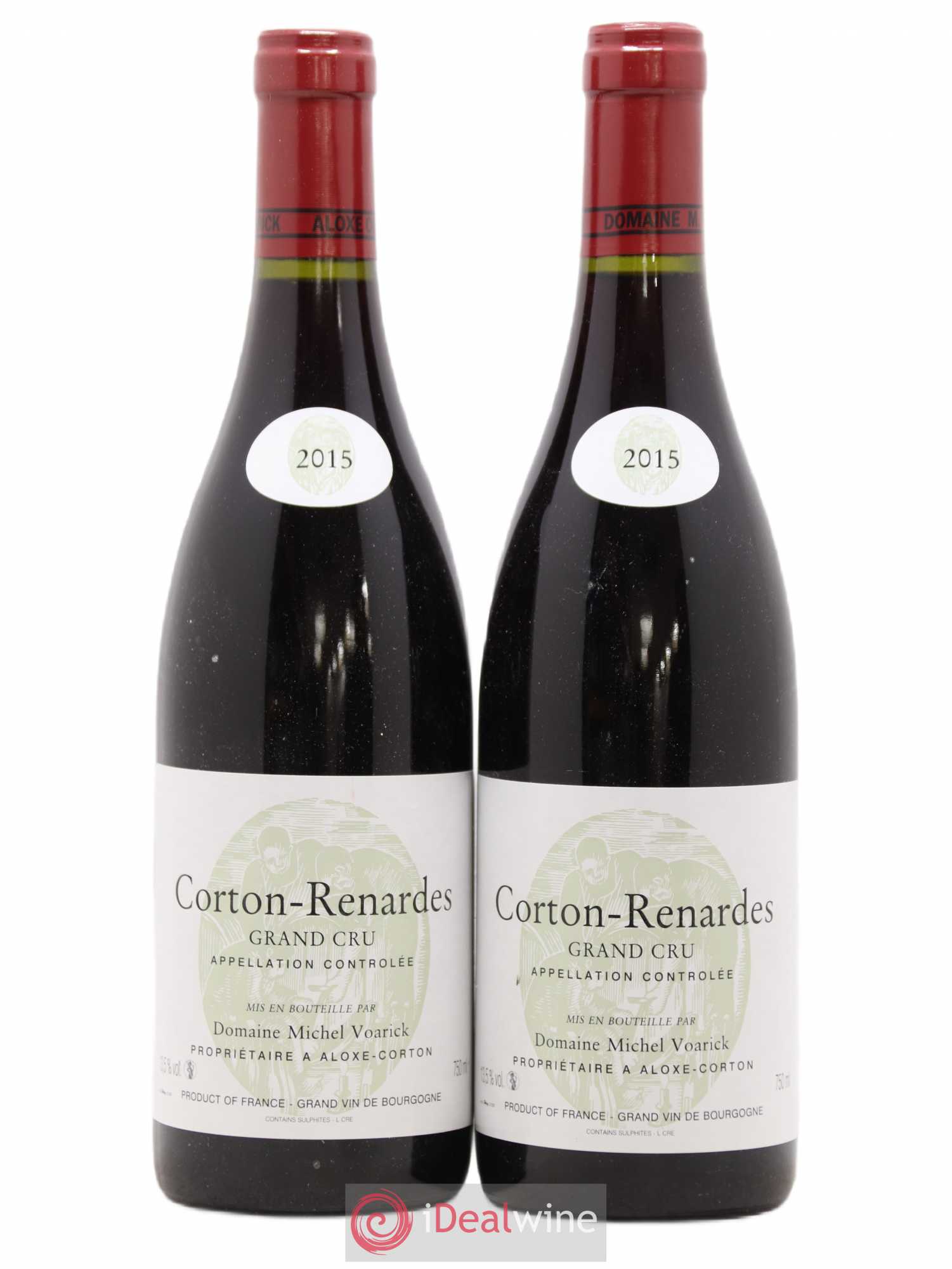 Corton Grand Cru Renardes Domaine Voarick 2015 - Posten von 2 Flaschen - 0