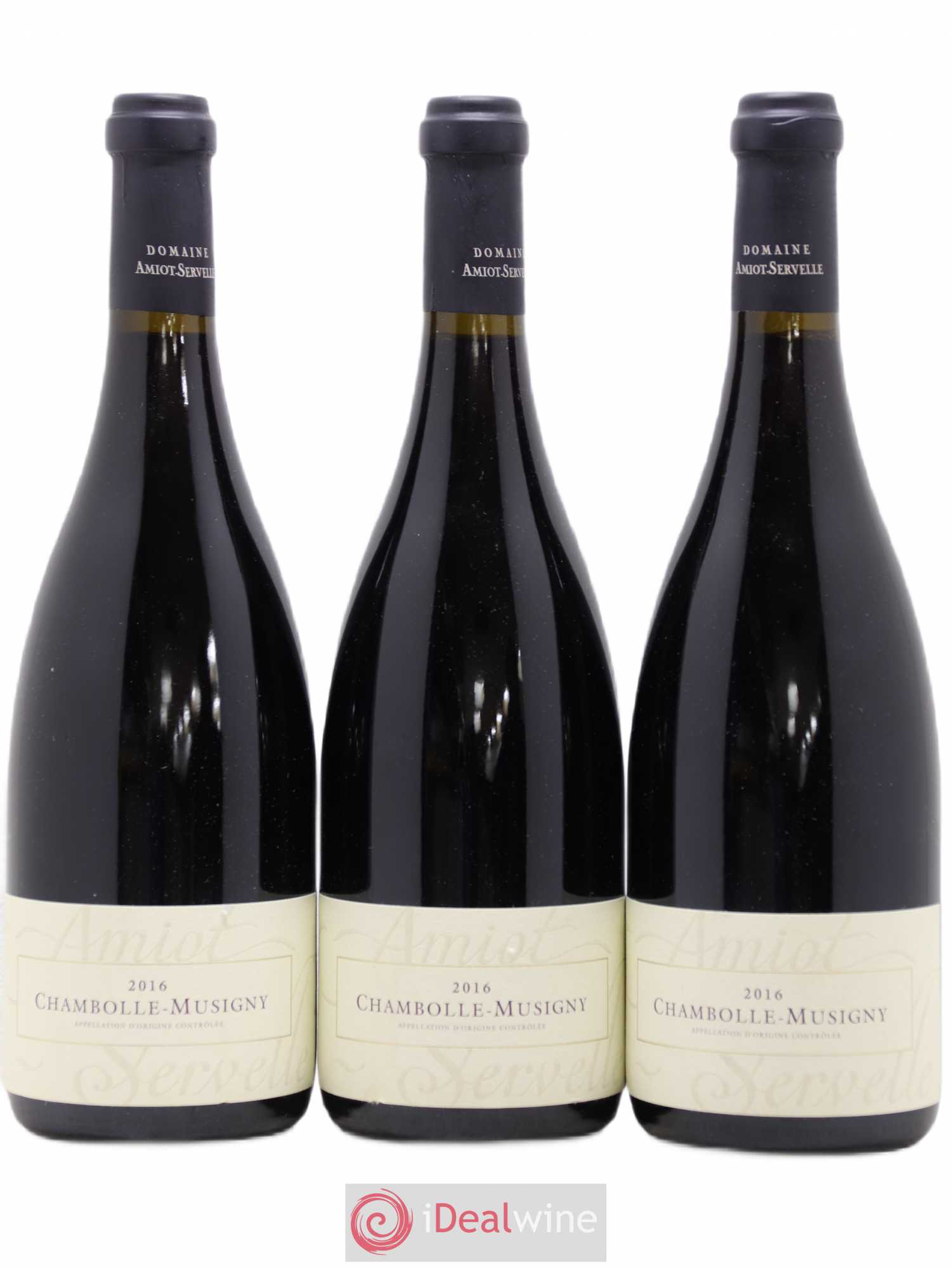 Chambolle-Musigny Amiot-Servelle 2016 - Lot de 3 bouteilles - 0