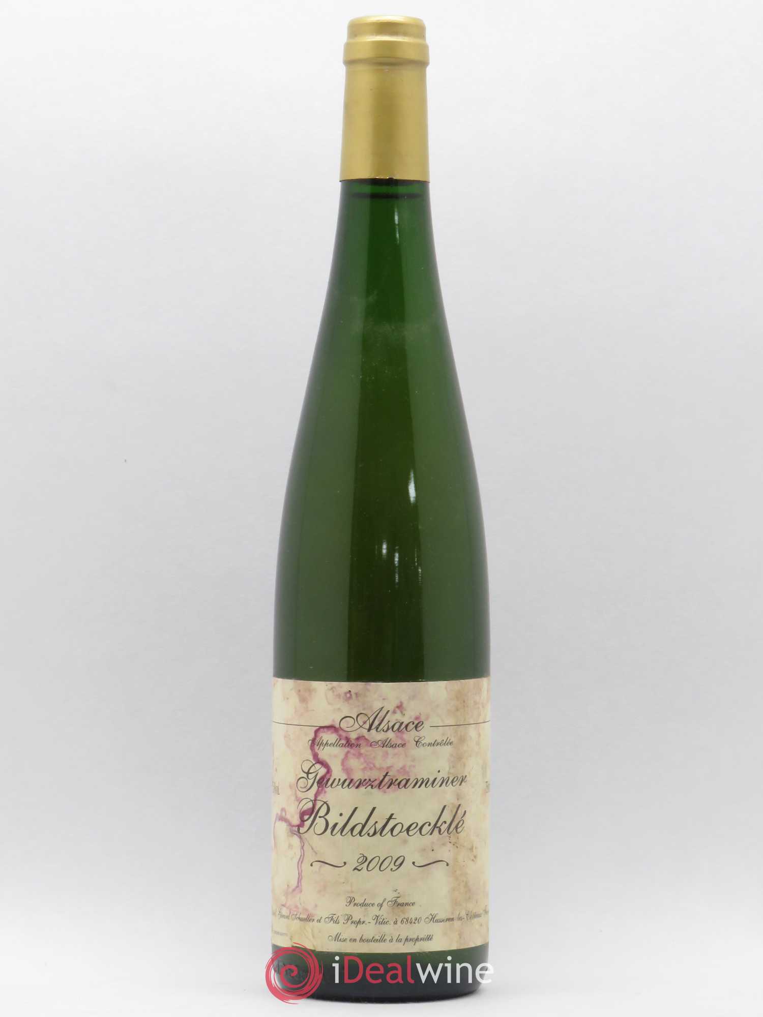 Alsace Gewurztraminer Bildstoeckle Gérard Schueller (Domaine) 2009 - Lot de 1 bouteille - 0
