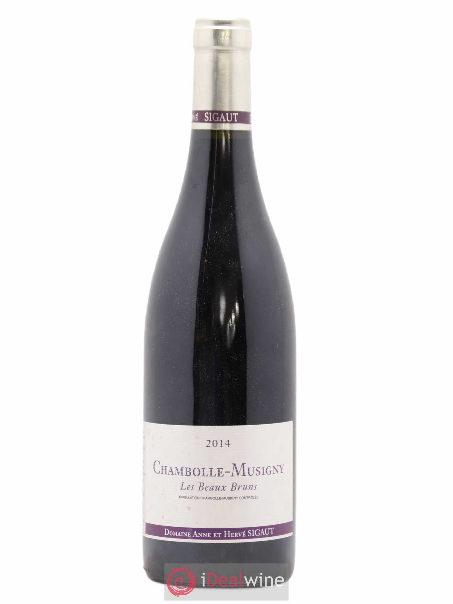 Chambolle-Musigny Les Beaux Bruns Sigaut 2014 - Posten von 1 Flasche - 0