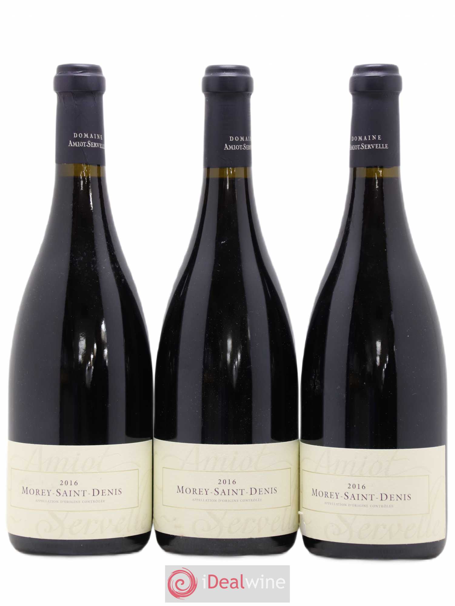 Morey-Saint-Denis Amiot-Servelle 2016 - Lot de 3 bouteilles - 0