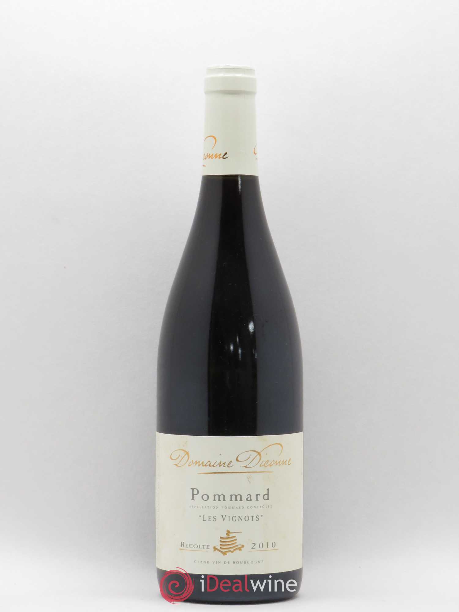 Pommard Les Vignots Diconne 2010 - Posten von 1 Flasche - 0