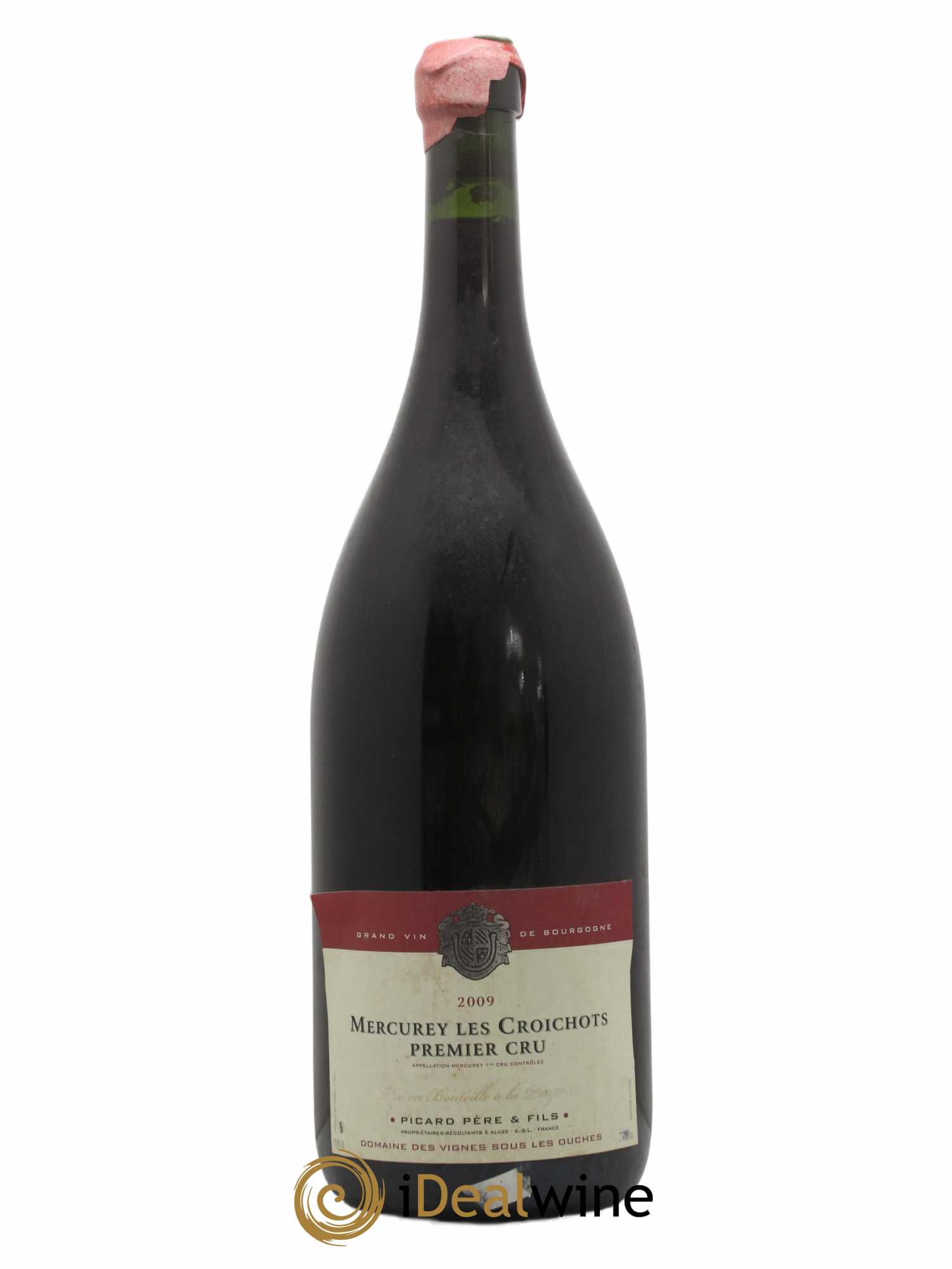 Mercurey 1er Cru Croichots Vignes Sous Les Ouches Picard Pere Et Fils 2009 - Lot de 1 double magnum - 0
