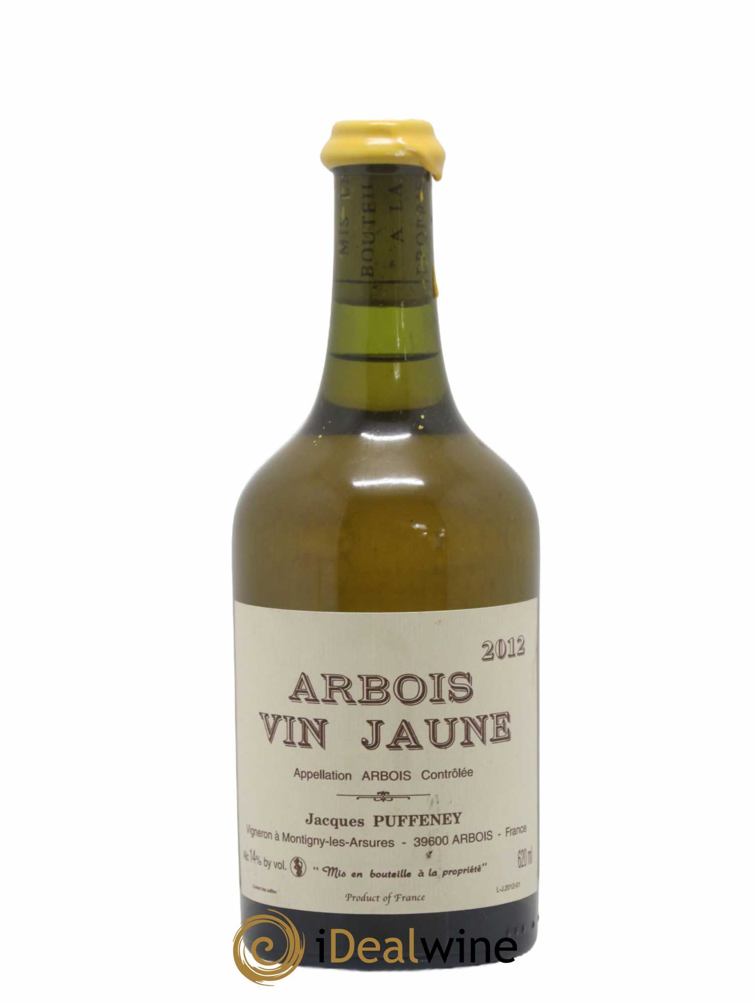 Arbois Vin Jaune Jacques Puffeney 2012 - Lot de 1 bouteille - 0