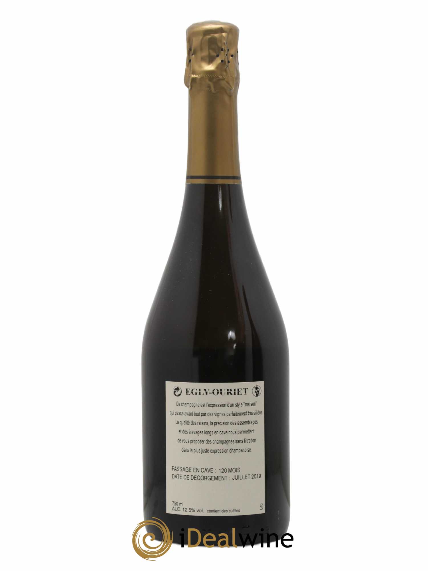 Grand Cru Brut Egly-Ouriet 2008 - Lot of 1 bottle - 1