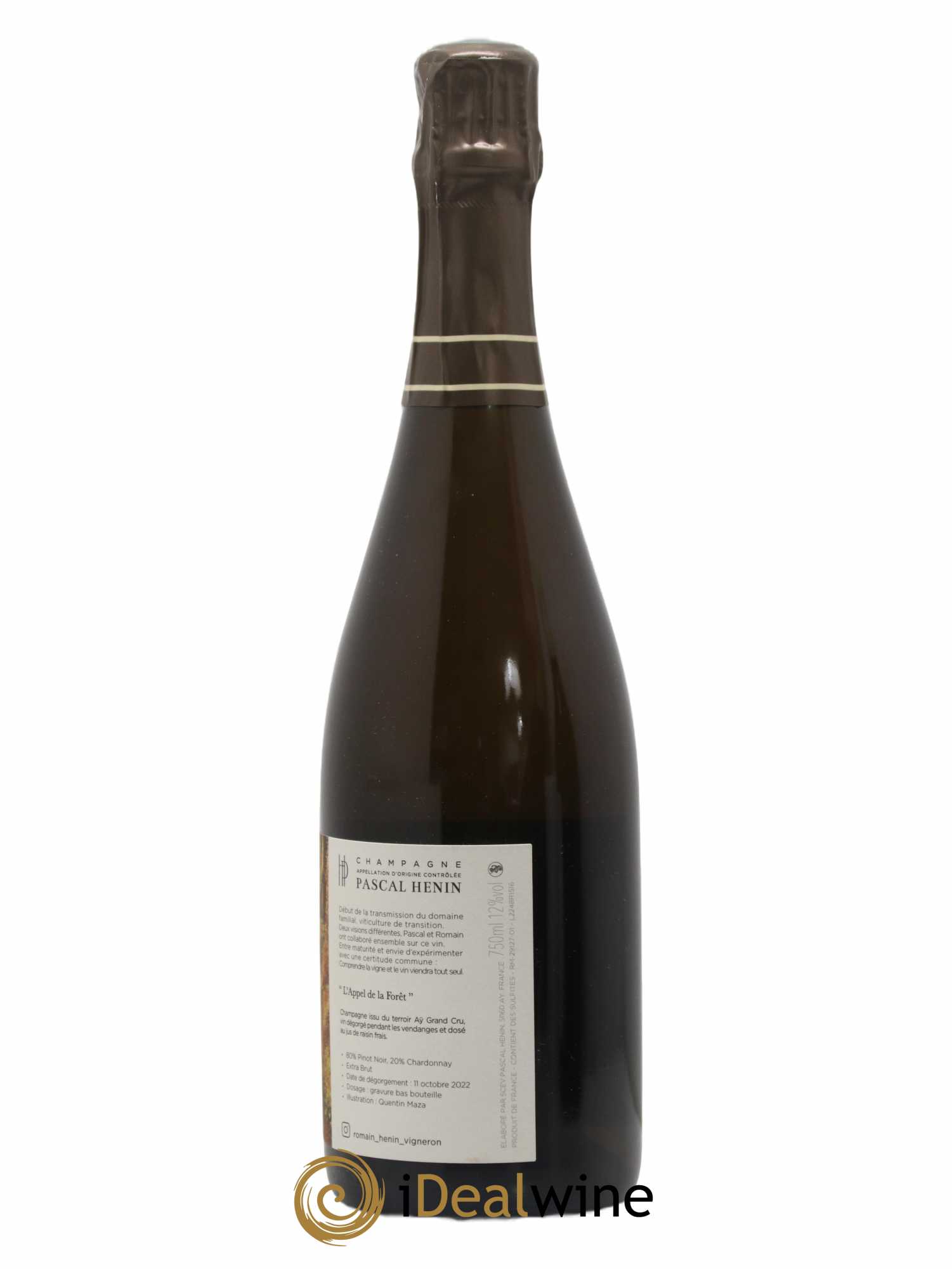 L'Appel de la Fôret Romain Henin - Lot of 1 bottle - 1