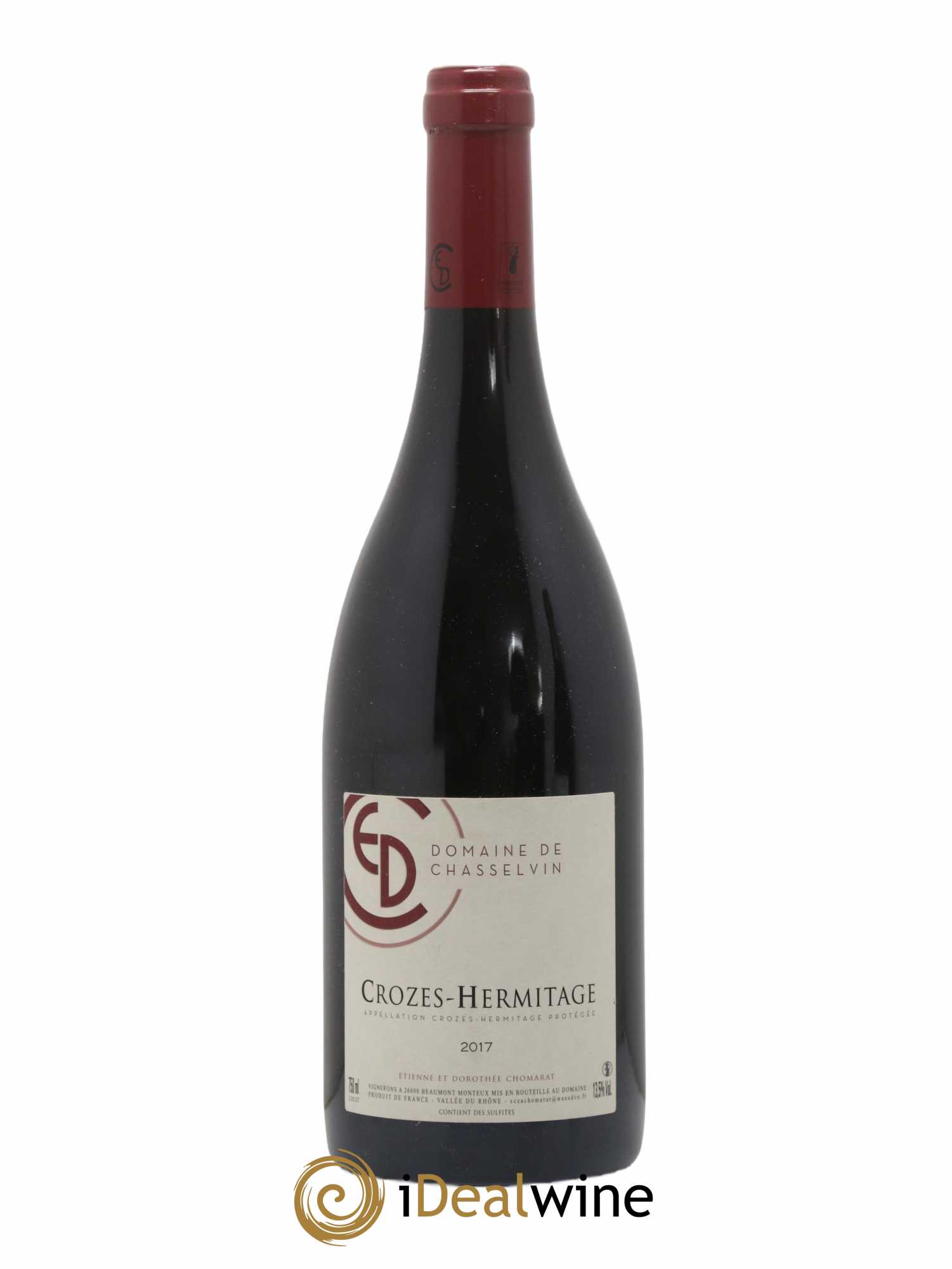 Crozes-Hermitage Domaine Chasselvin 2017 - Lot de 1 bouteille - 0