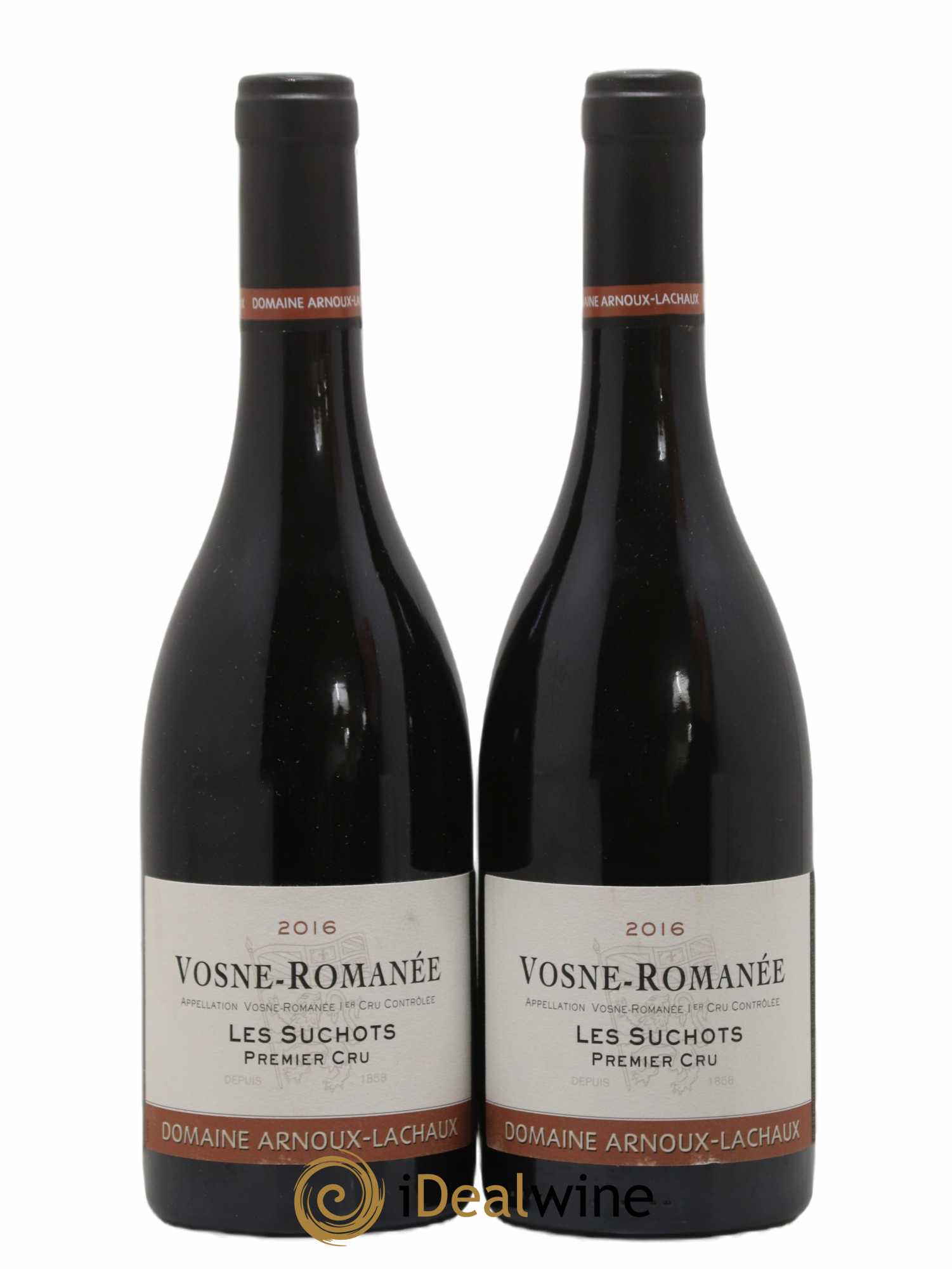 Vosne-Romanée 1er Cru Les Suchots Arnoux-Lachaux (Domaine) 2016 - Lot de 2 bouteilles - 0