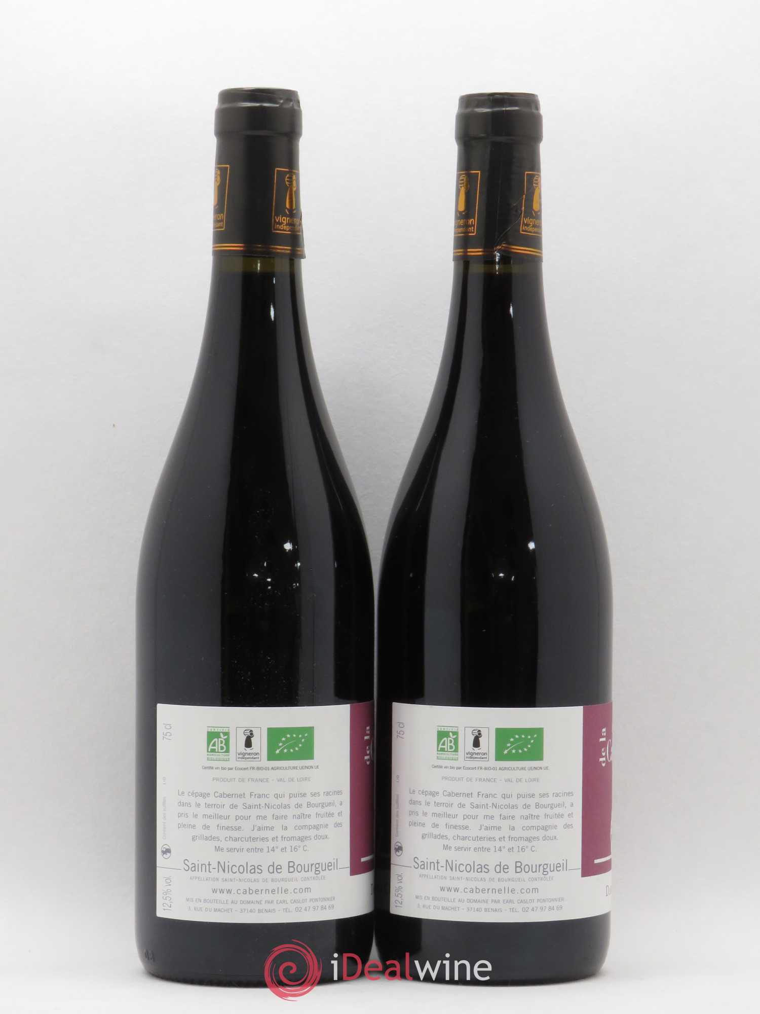 Saint-Nicolas de Bourgueil Damoiselle Domaine de la Cabernelle (sans prix de réserve) 2017 - Posten von 2 Flaschen - 1