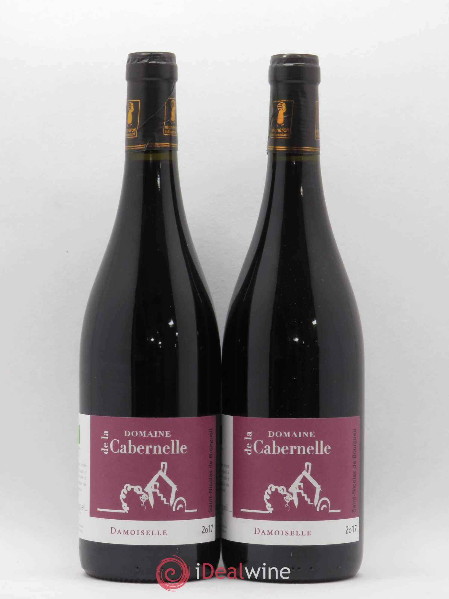 Saint-Nicolas de Bourgueil Damoiselle Domaine de la Cabernelle (sans prix de réserve) 2017 - Posten von 2 Flaschen - 0