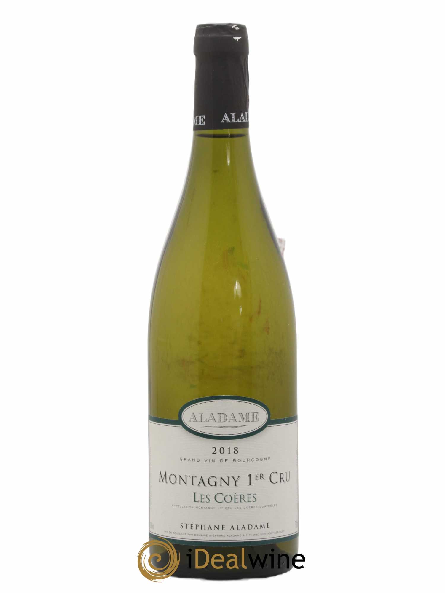 Montagny 1er Cru Les Coères Stéphane Aladame 2018 - Lot de 1 bouteille - 0