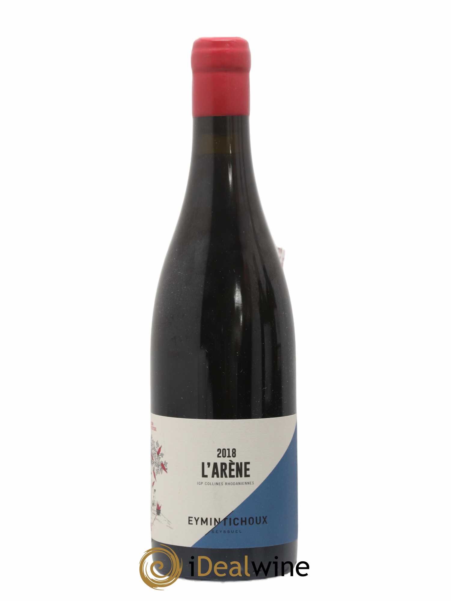 Collines Rhodaniennes L'Arene Eymin Tichoux 2018 - Lot de 1 bouteille - 0
