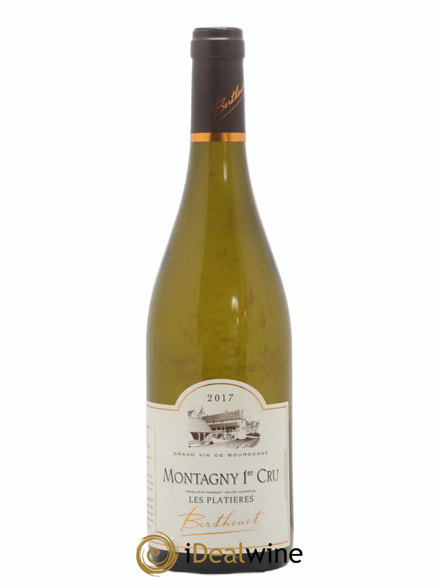 Montagny 1er Cru Les Platieres Domaine Berthenet 2017 - Posten von 1 Flasche - 0