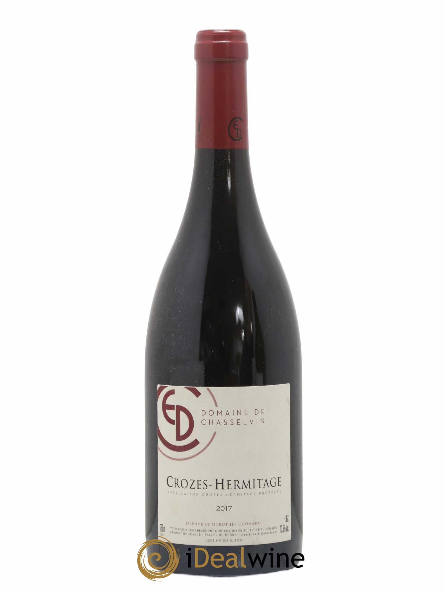 Crozes-Hermitage Domaine Chasselvin 2017 - Lot de 1 bouteille - 0