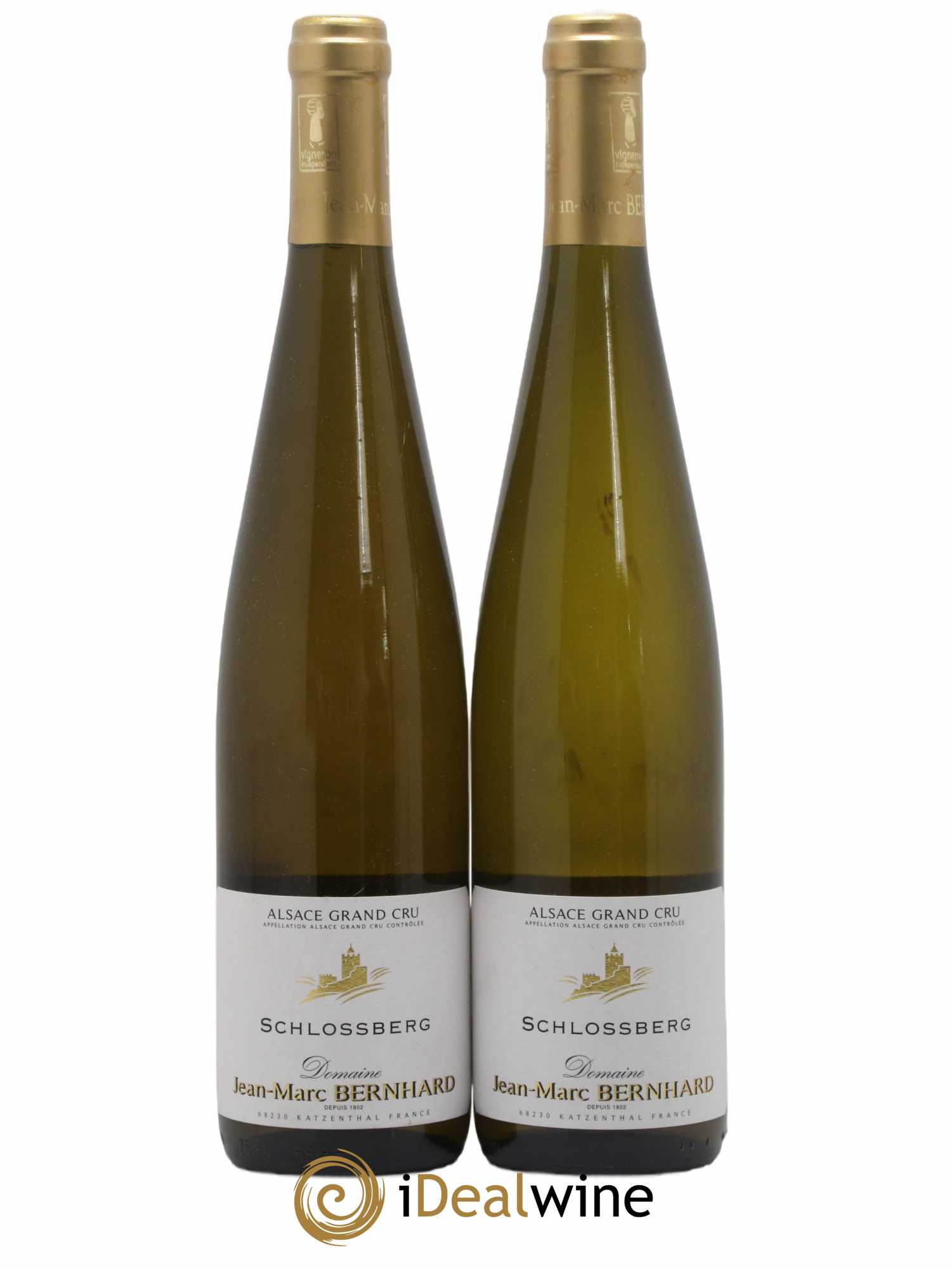 Riesling Grand Cru Schlossberg Domaine Jean Marc Bernhard 2015 - Lot de 2 bouteilles - 0