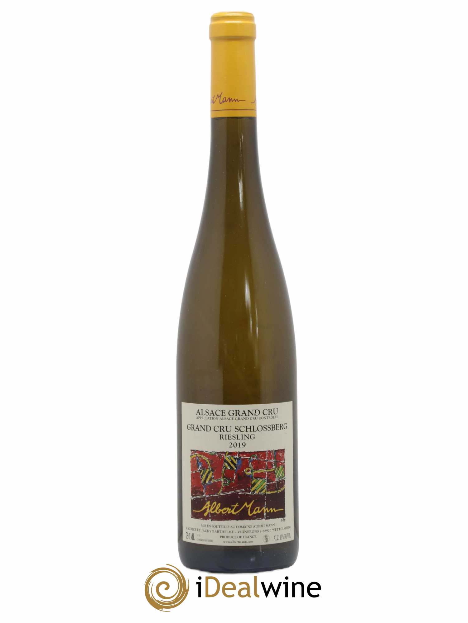 Alsace Riesling Grand Cru Schlossberg Albert Mann 2019 - Lot de 1 bouteille - 0
