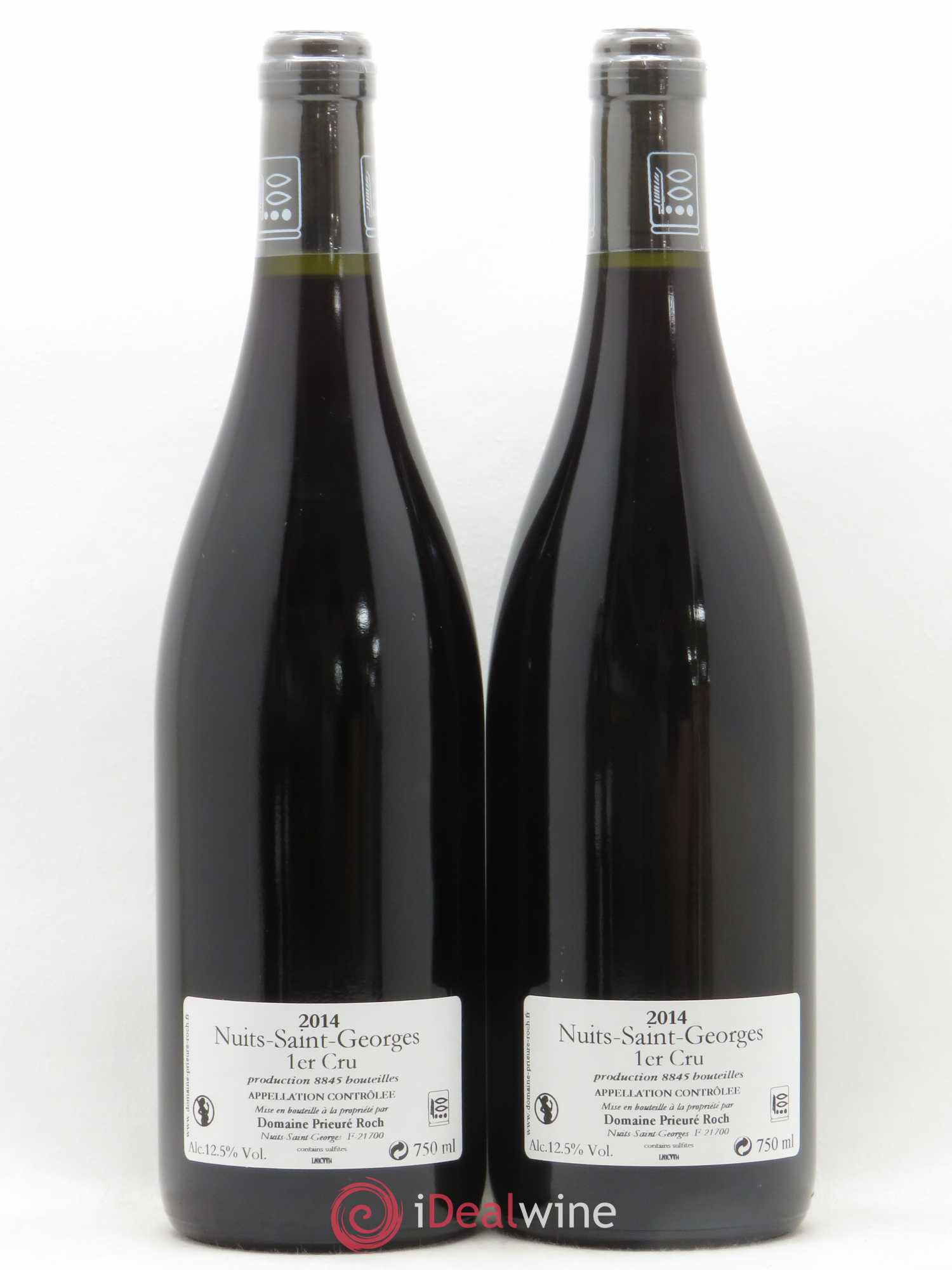 Nuits-Saint-Georges 1er Cru Vieilles Vignes Prieuré Roch 2014 - Lot de 2 bouteilles - 1