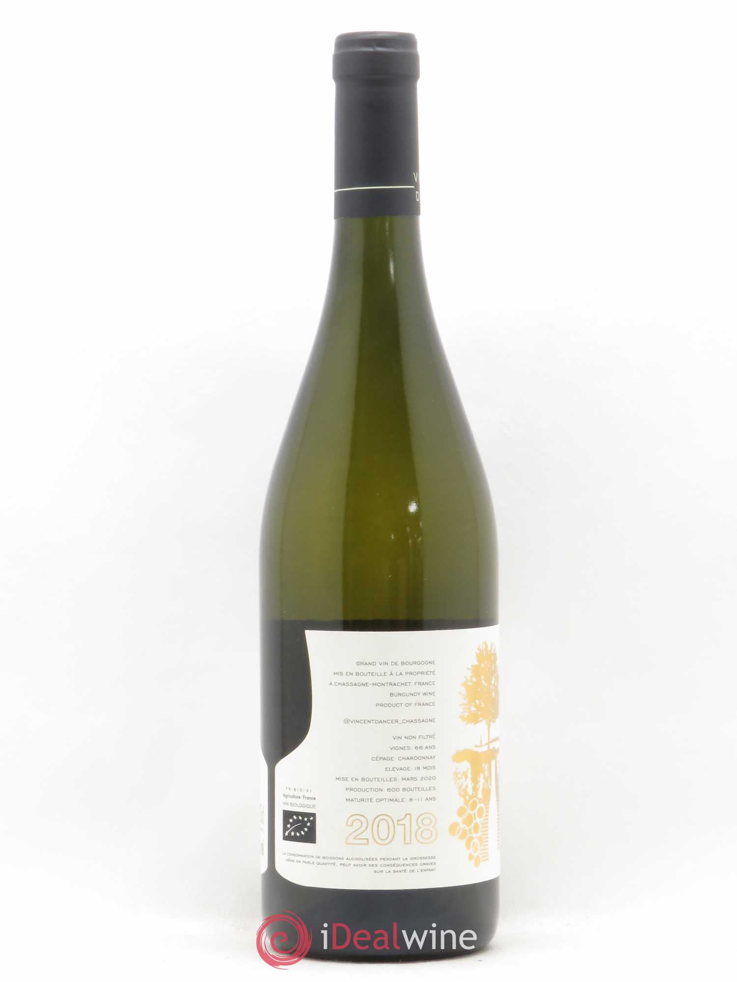 Chevalier-Montrachet Grand Cru Vincent Dancer 2018 - Lot de 1 bouteille - 1