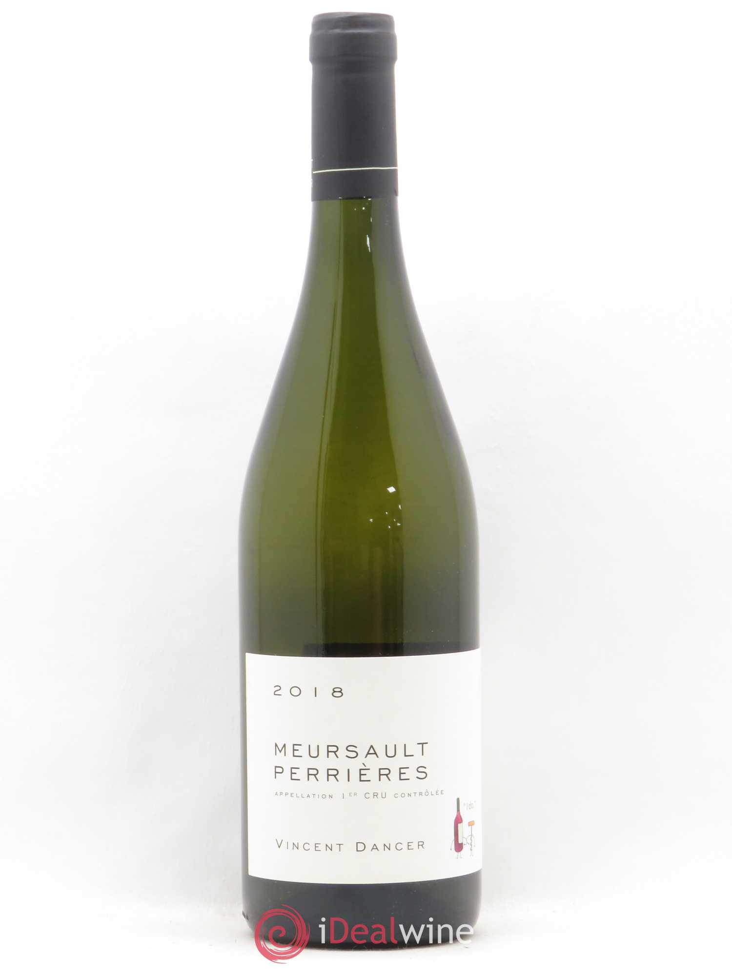 Meursault 1er Cru Perrières Vincent Dancer 2018 - Lot de 1 bouteille - 0
