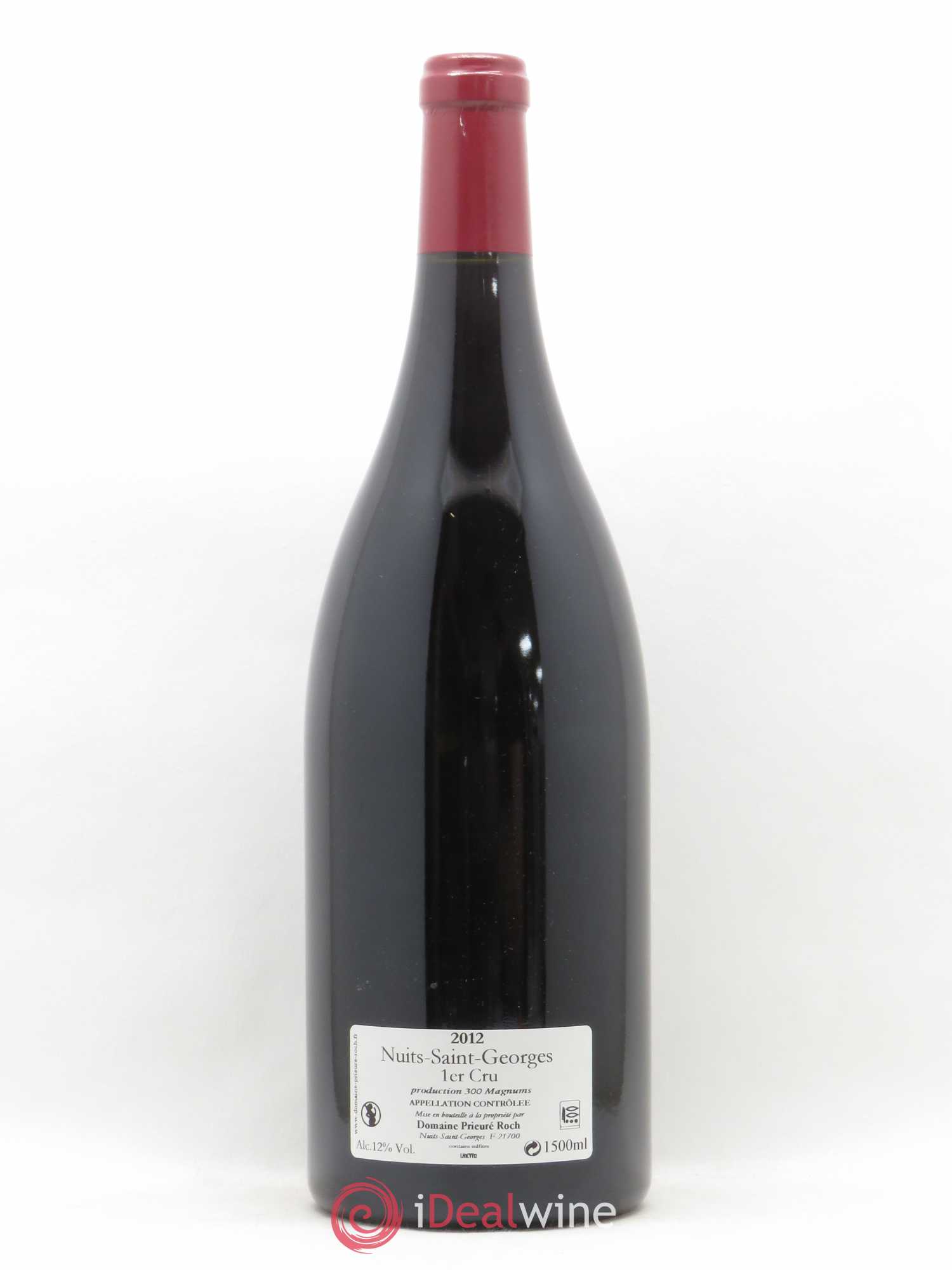 Nuits-Saint-Georges 1er Cru Vieilles Vignes Prieuré Roch 2012 - Lot de 1 magnum - 1