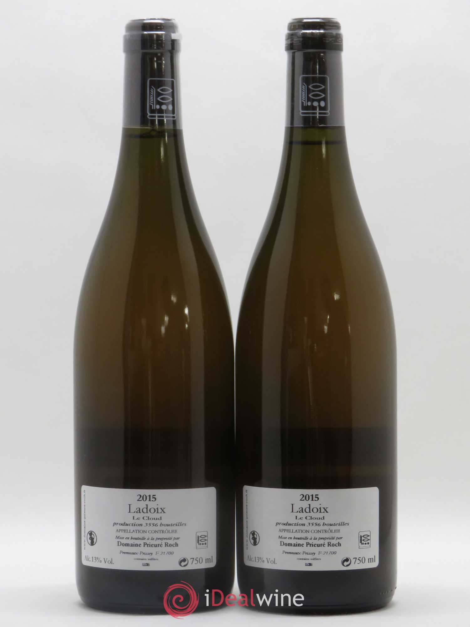 Ladoix Le Cloud Prieuré Roch 2015 - Posten von 2 Flaschen - 1