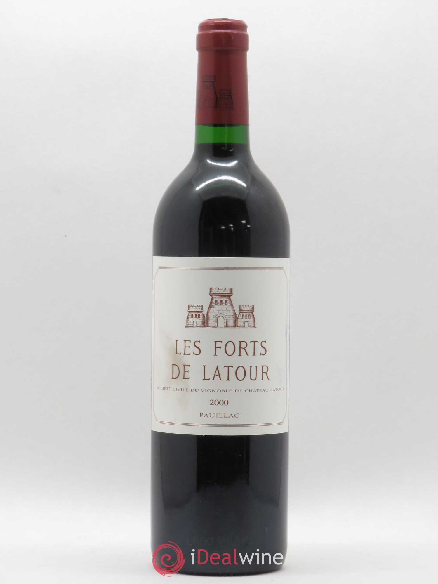 Les Forts de Latour Second Vin 2000 - Lot de 1 bouteille - 0