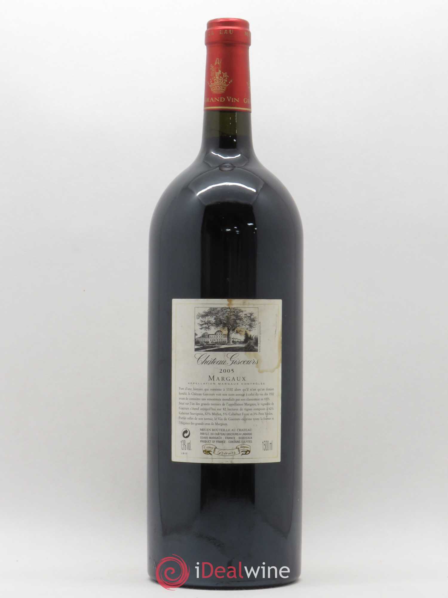 Château Giscours 3ème Grand Cru Classé 2005 - Lot de 1 magnum - 1