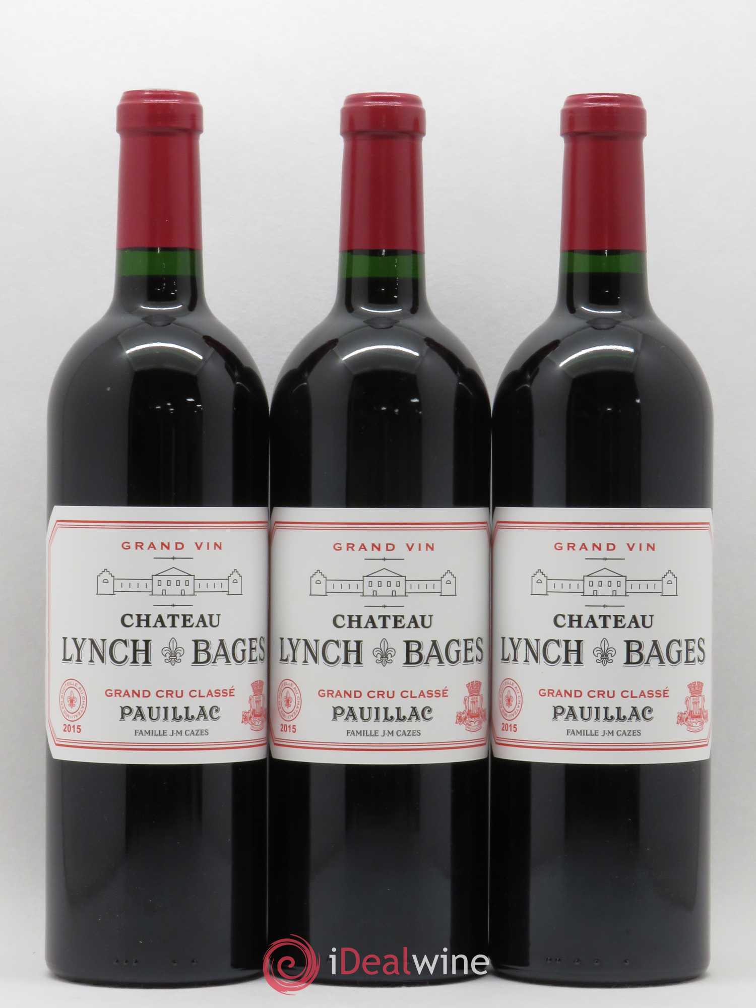 Château Lynch Bages 5ème Grand Cru Classé 2015 - Lot de 6 bouteilles - 2