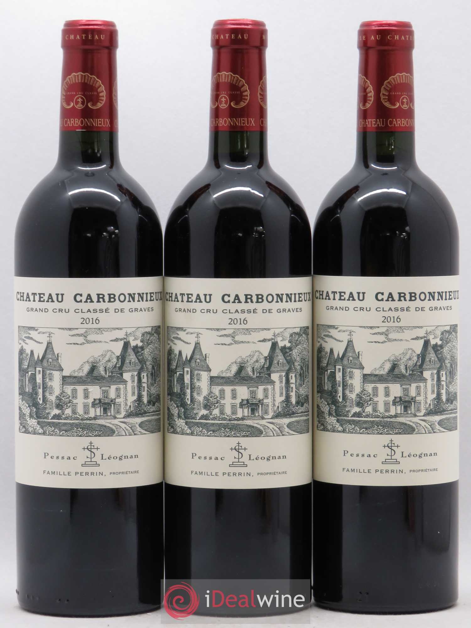 Château Carbonnieux Cru Classé de Graves 2016 - Lot de 6 bouteilles - 1