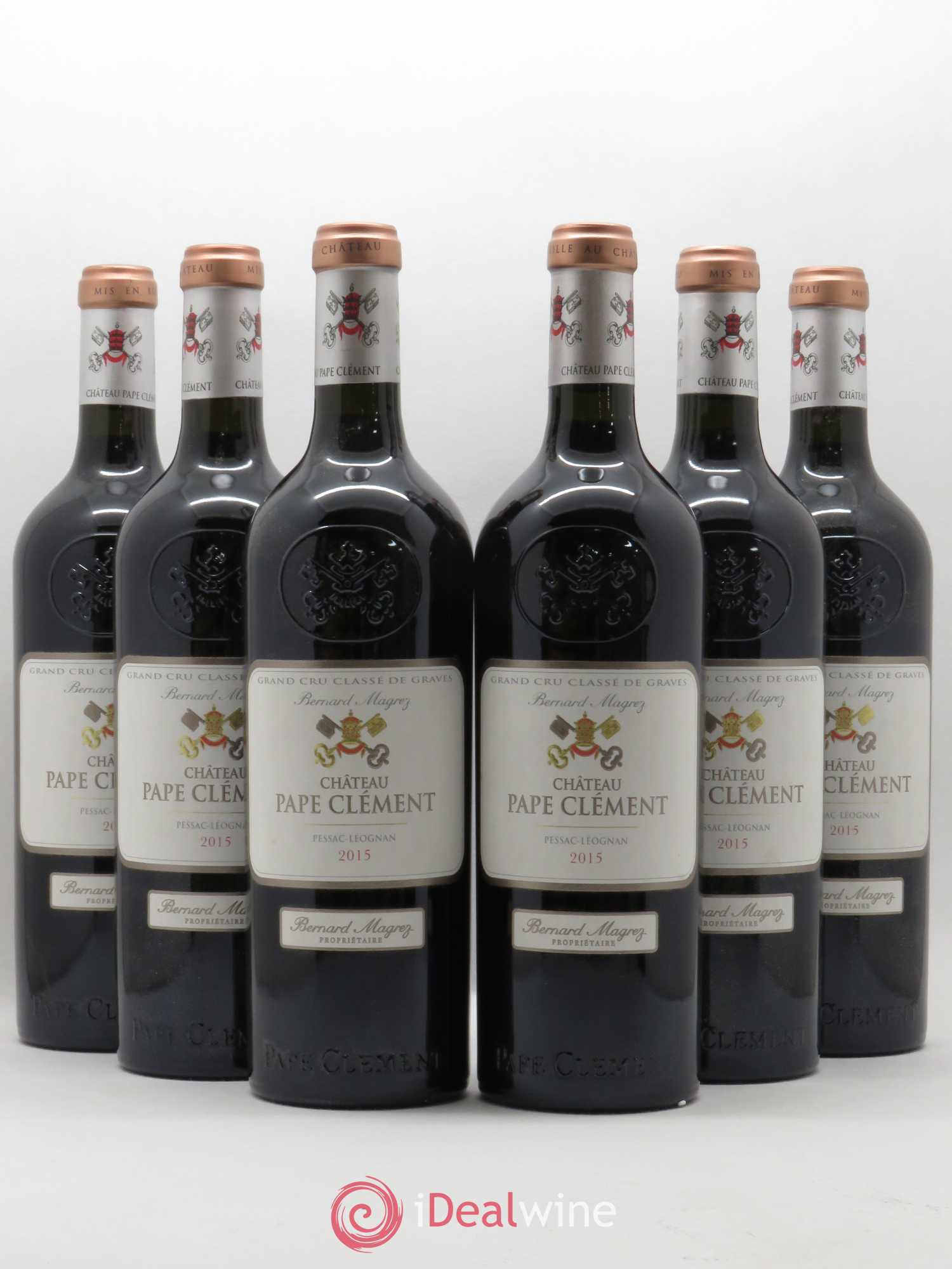 Château Pape Clément Cru Classé de Graves 2015 - Lot de 6 bouteilles - 0