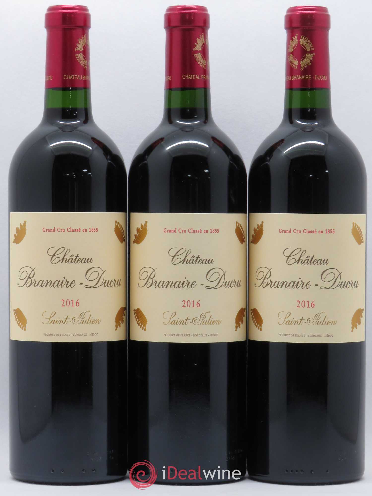 Château Branaire Ducru 4ème Grand Cru Classé 2016 - Lot de 12 bouteilles - 2