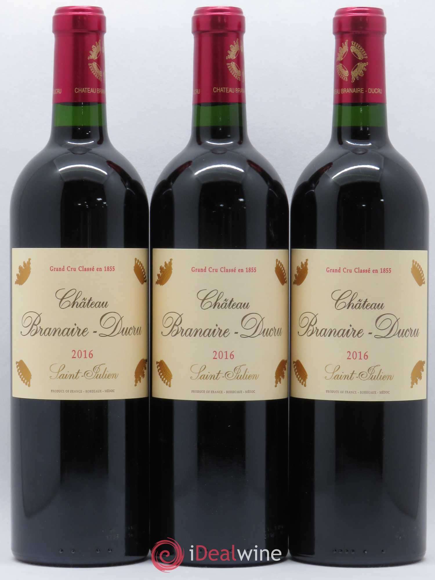 Château Branaire Ducru 4ème Grand Cru Classé 2016 - Lot de 12 bouteilles - 3