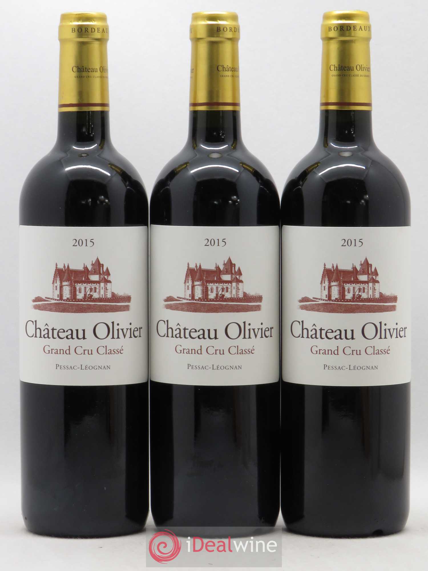 Château Olivier Cru Classé de Graves 2015 - Lot de 12 bouteilles - 2