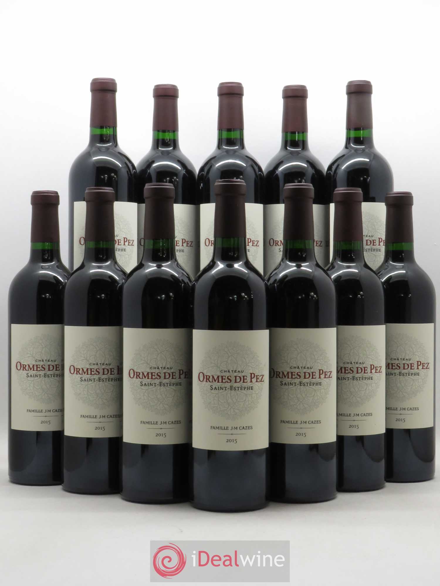 Château les Ormes de Pez 2015 - Lot de 12 bouteilles - 0