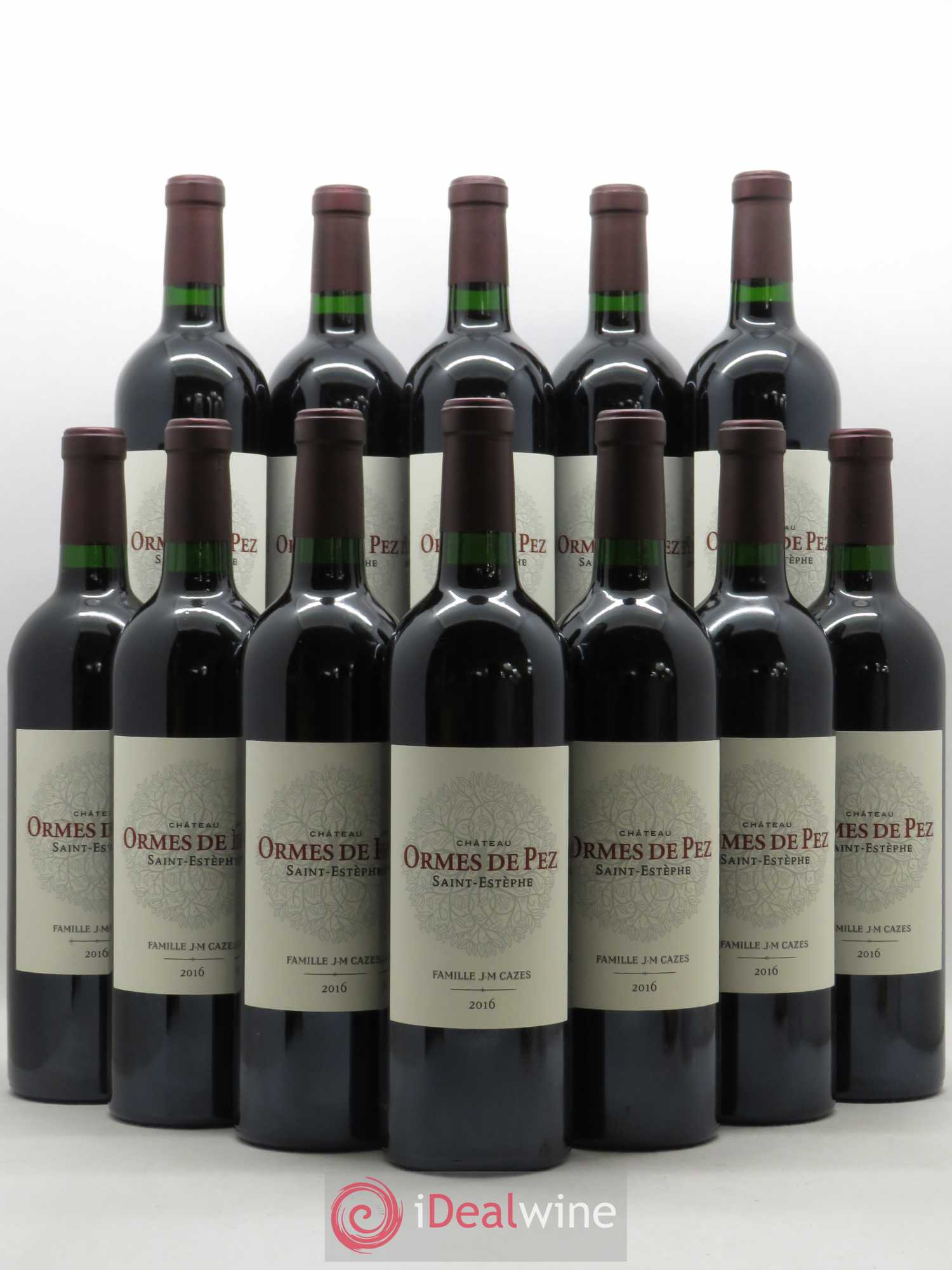 Château les Ormes de Pez 2016 - Lot de 12 bouteilles - 0