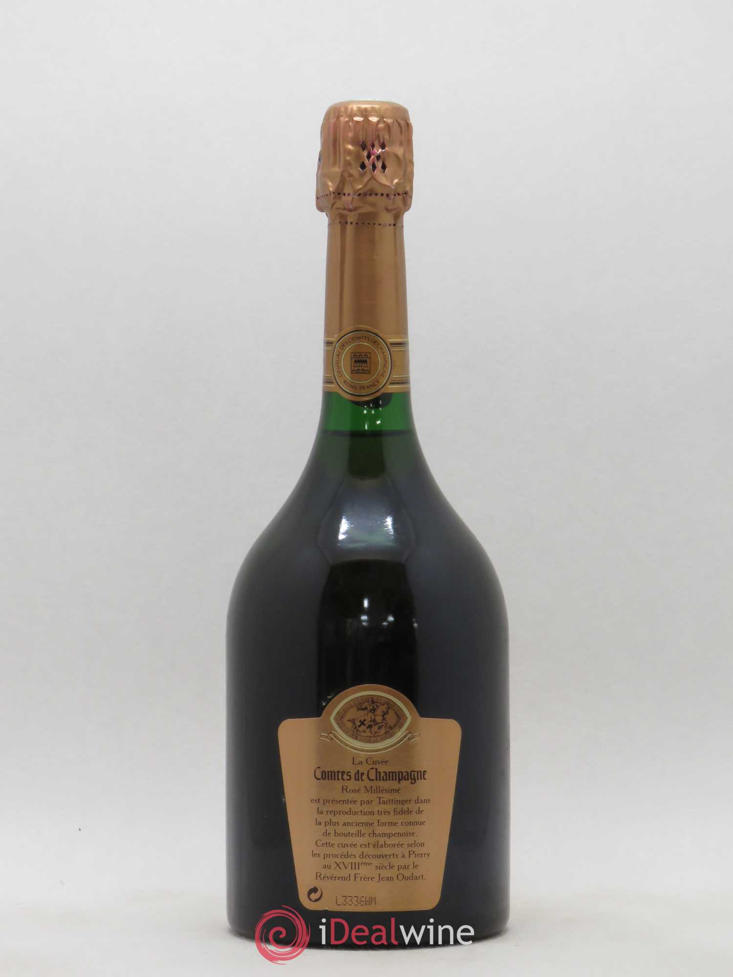 Comtes de Champagne Rosé Grand Cru Brut Taittinger 1985 - Lot de 1 bouteille - 1