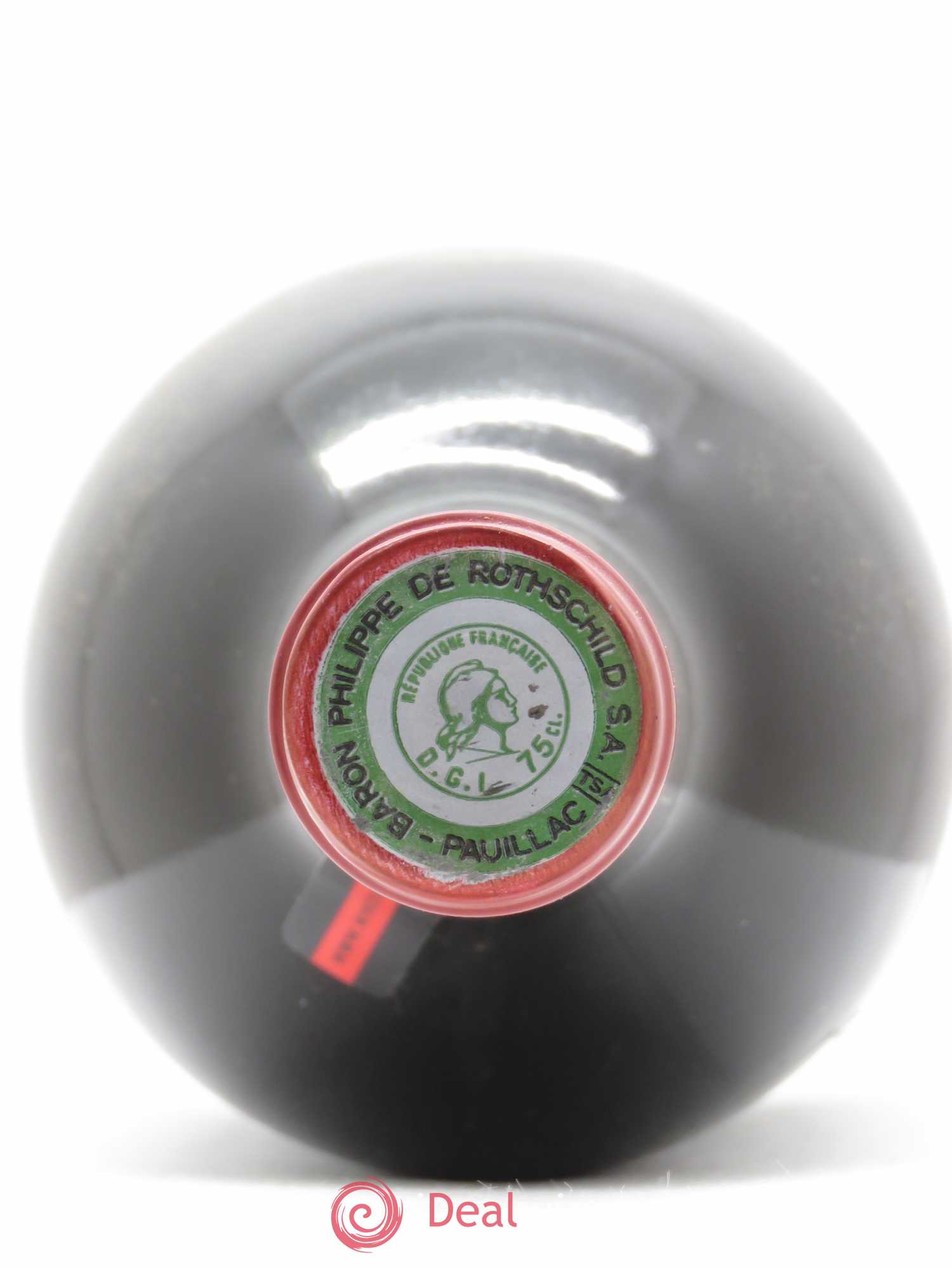 Château Mouton Rothschild 1er Grand Cru Classé 1982 - Lot de 1 bouteille - 2