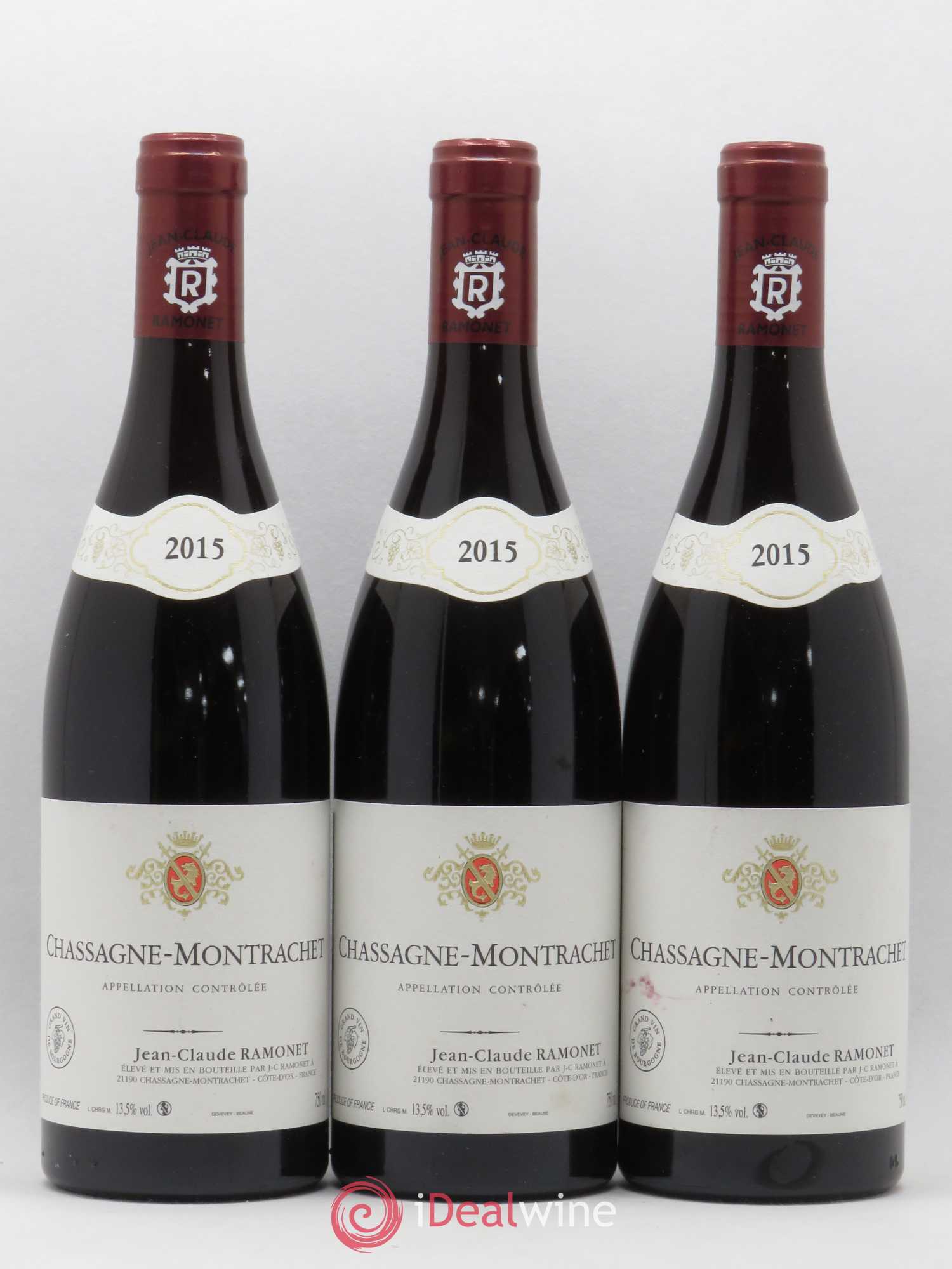 Chassagne-Montrachet Ramonet (Domaine) 2015 - Lot de 3 bouteilles - 0