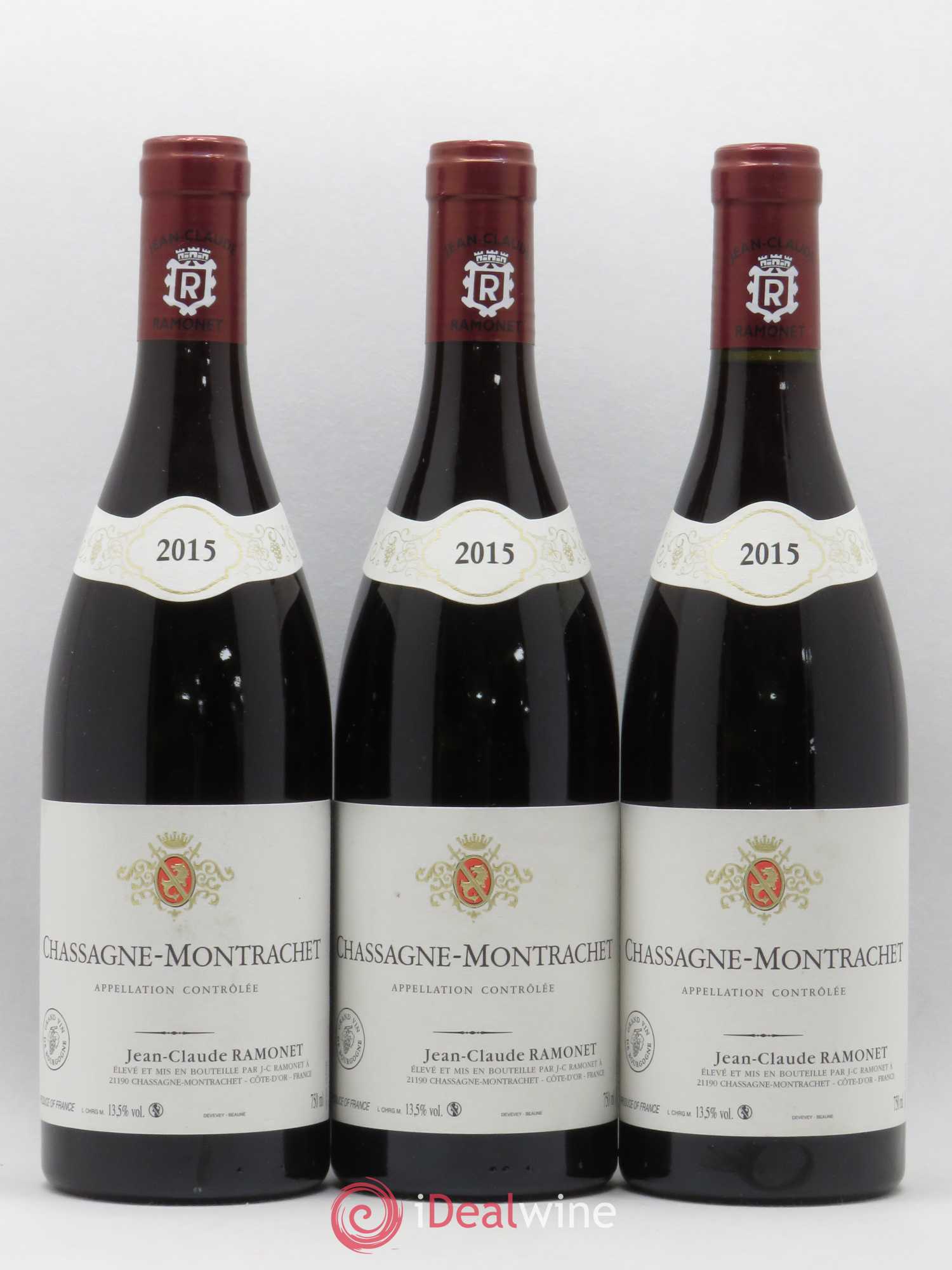 Chassagne-Montrachet Ramonet (Domaine) 2015 - Lot de 3 bouteilles - 0