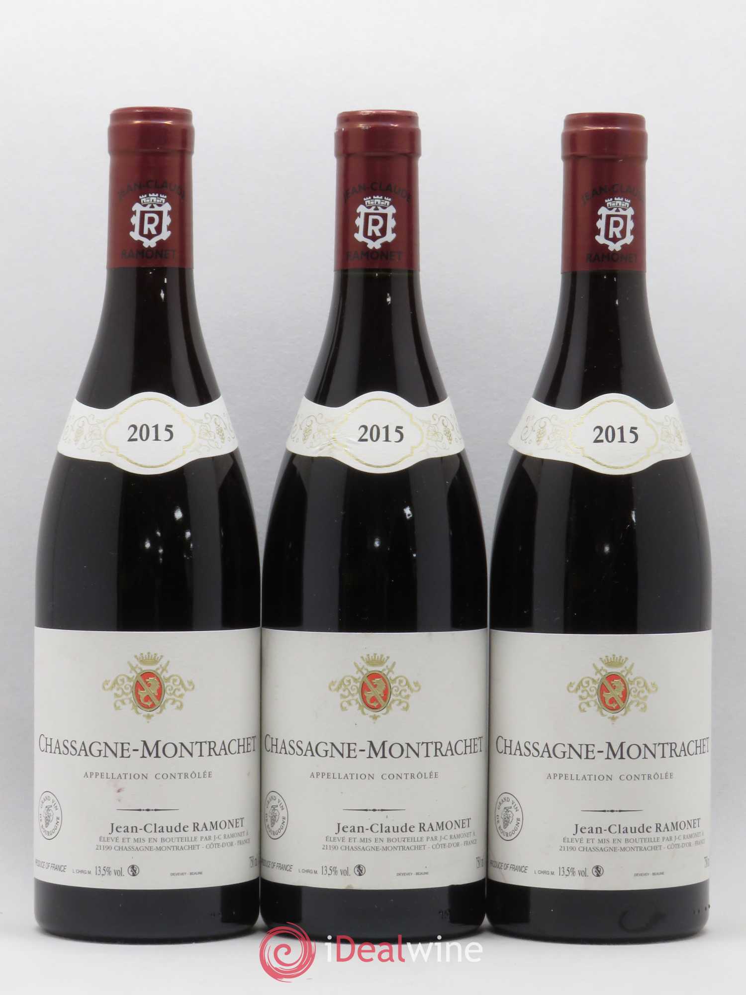 Chassagne-Montrachet Ramonet (Domaine) 2015 - Lot de 3 bouteilles - 0