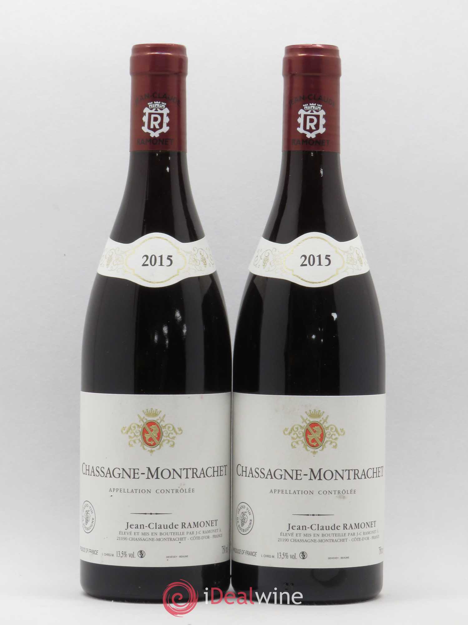 Chassagne-Montrachet Ramonet (Domaine) 2015 - Lot de 2 bouteilles - 0