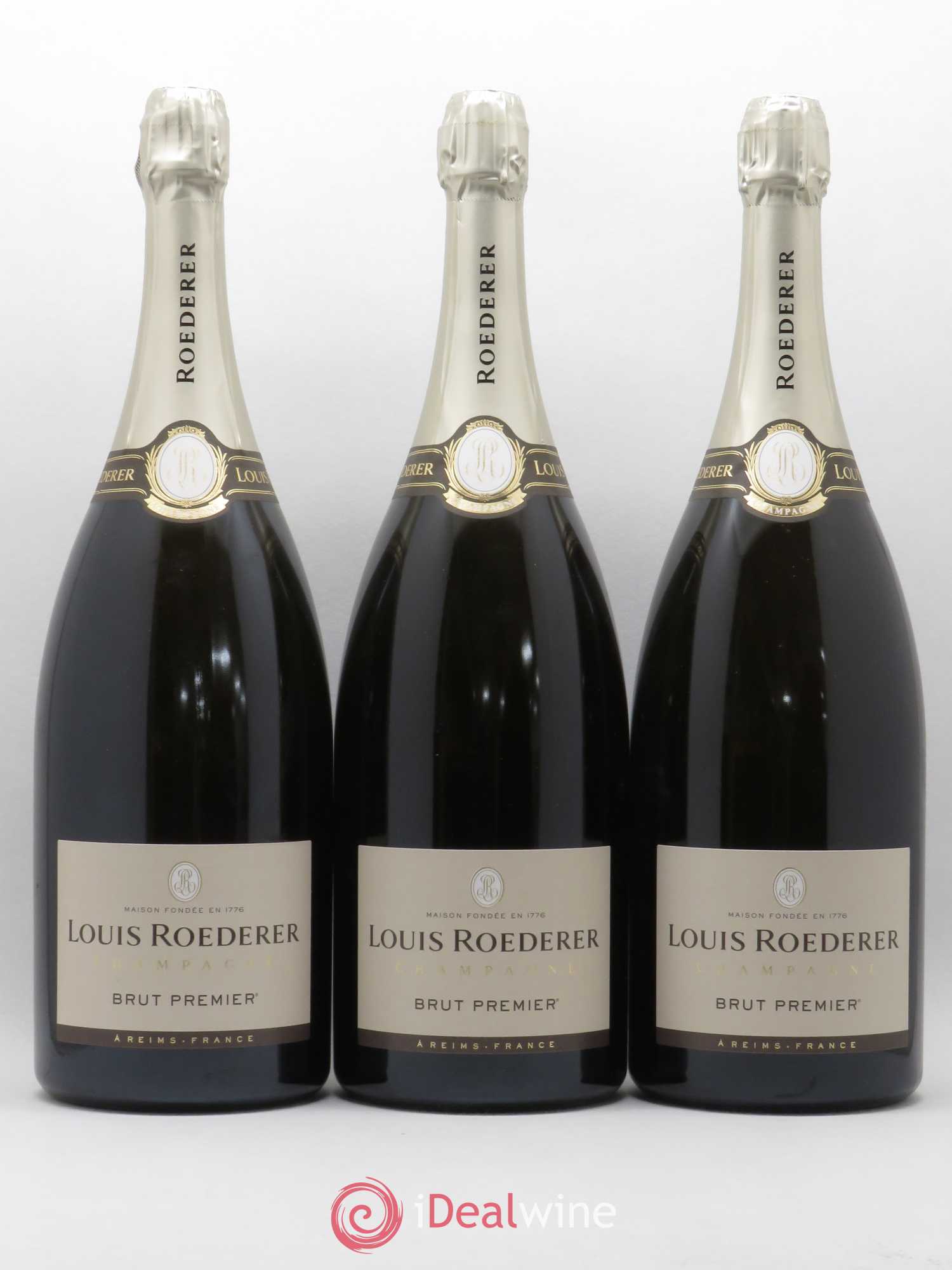 Premier Brut Louis Roederer - Lot de 3 magnums - 0