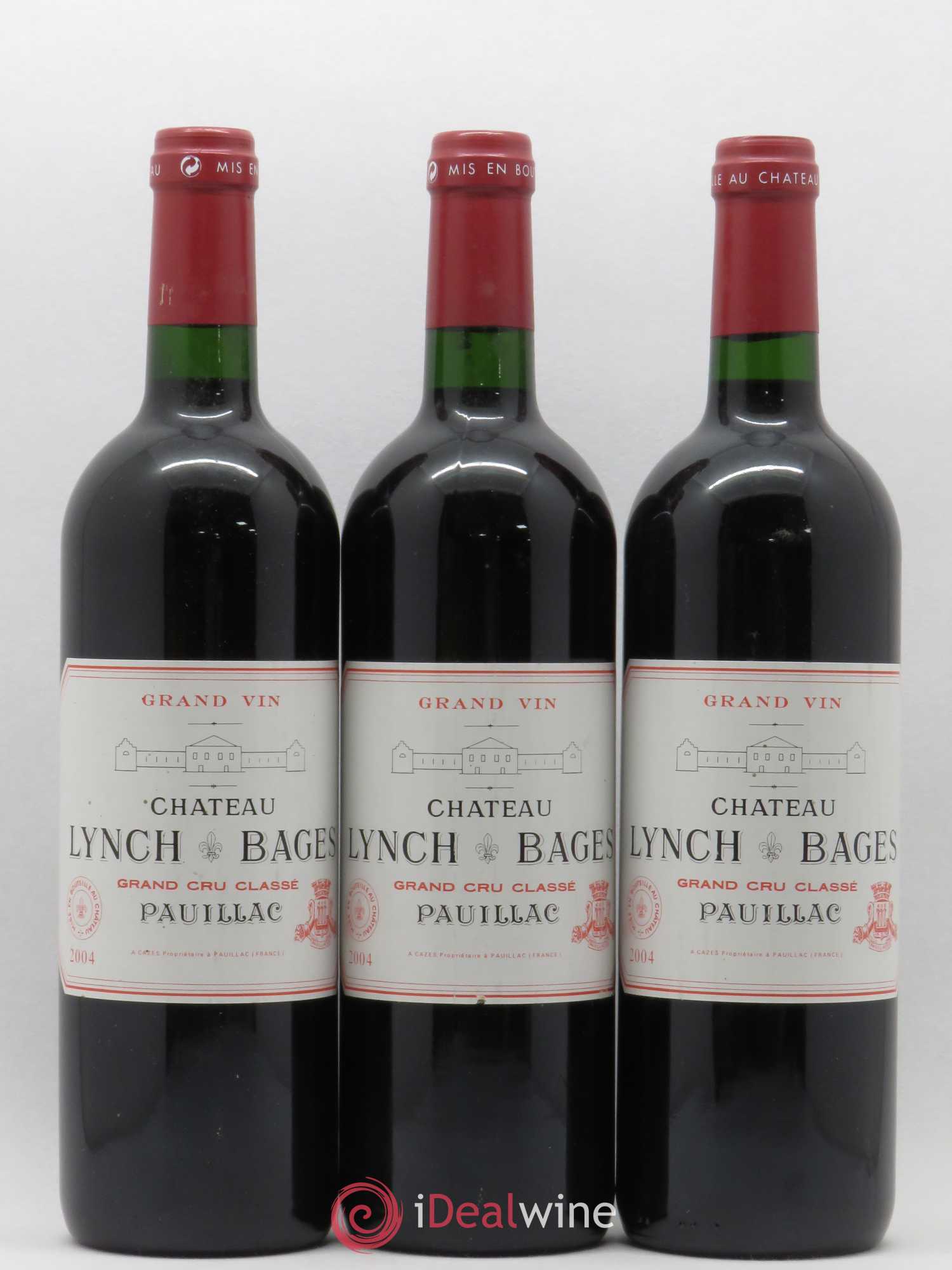 Château Lynch Bages 5ème Grand Cru Classé 2004 - Lot de 6 bouteilles - 1