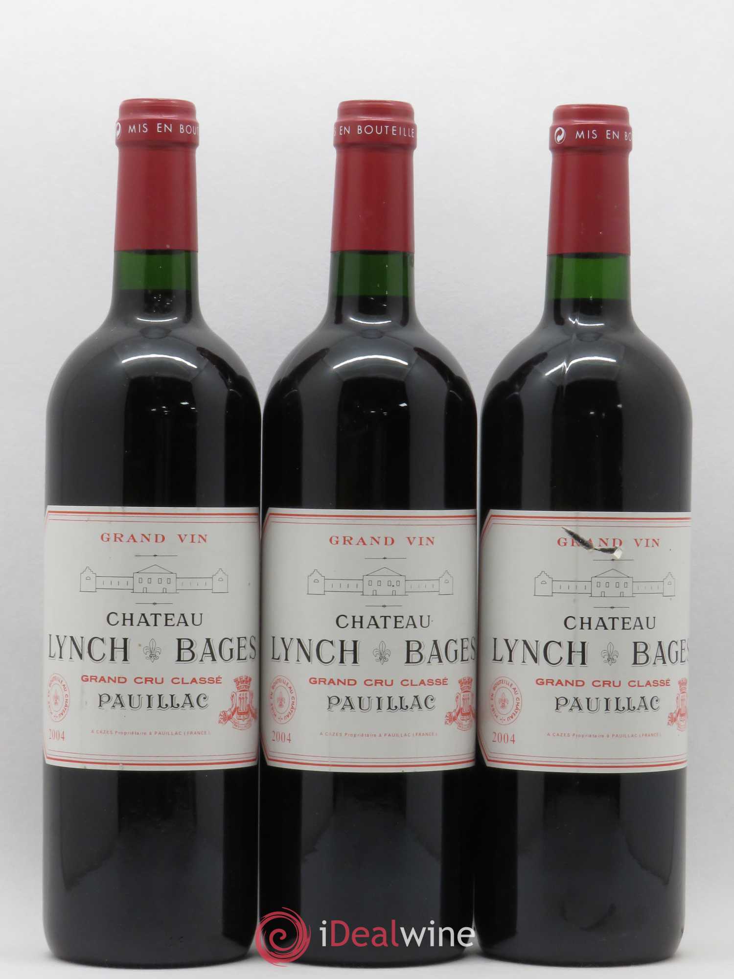 Château Lynch Bages 5ème Grand Cru Classé 2004 - Lot de 6 bouteilles - 2