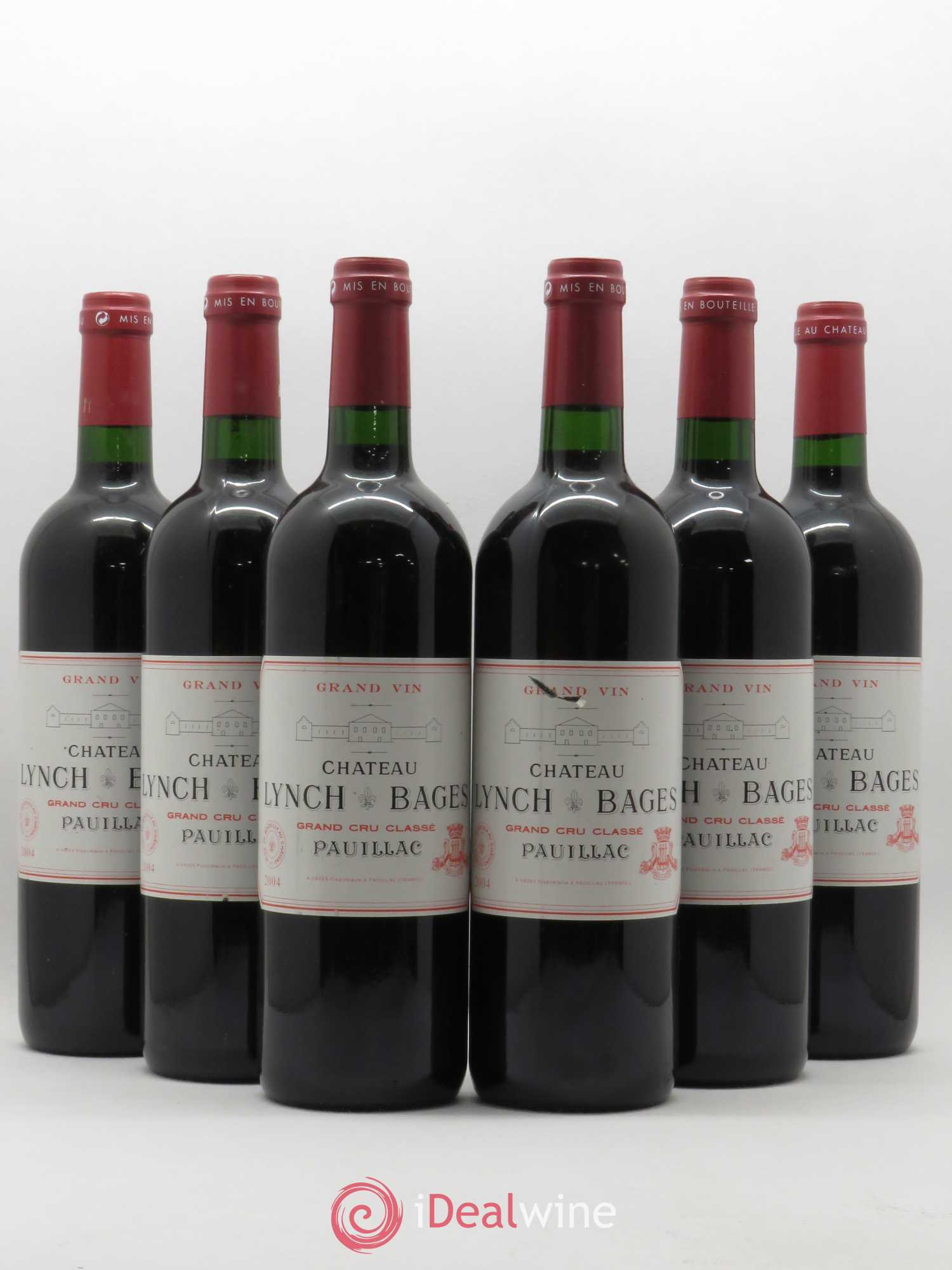 Château Lynch Bages 5ème Grand Cru Classé 2004 - Lot de 6 bouteilles - 0