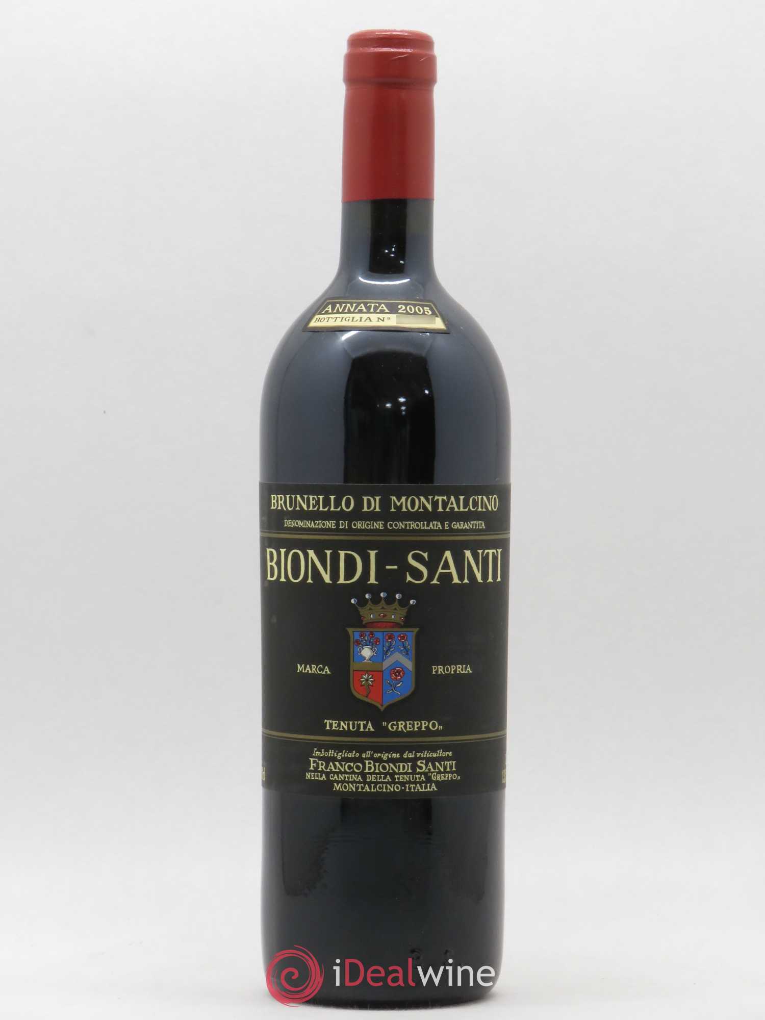 Brunello di Montalcino DOCG Riserva Biondi-Santi Tenuta Greppo 2005 - Lot de 1 bouteille - 0